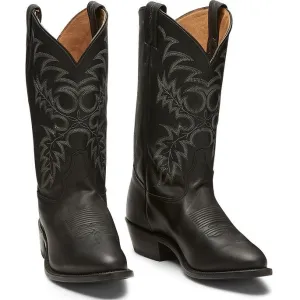 Tony Lama Segar Black Cowhide Western Boot Daily Ready Urban Hiker