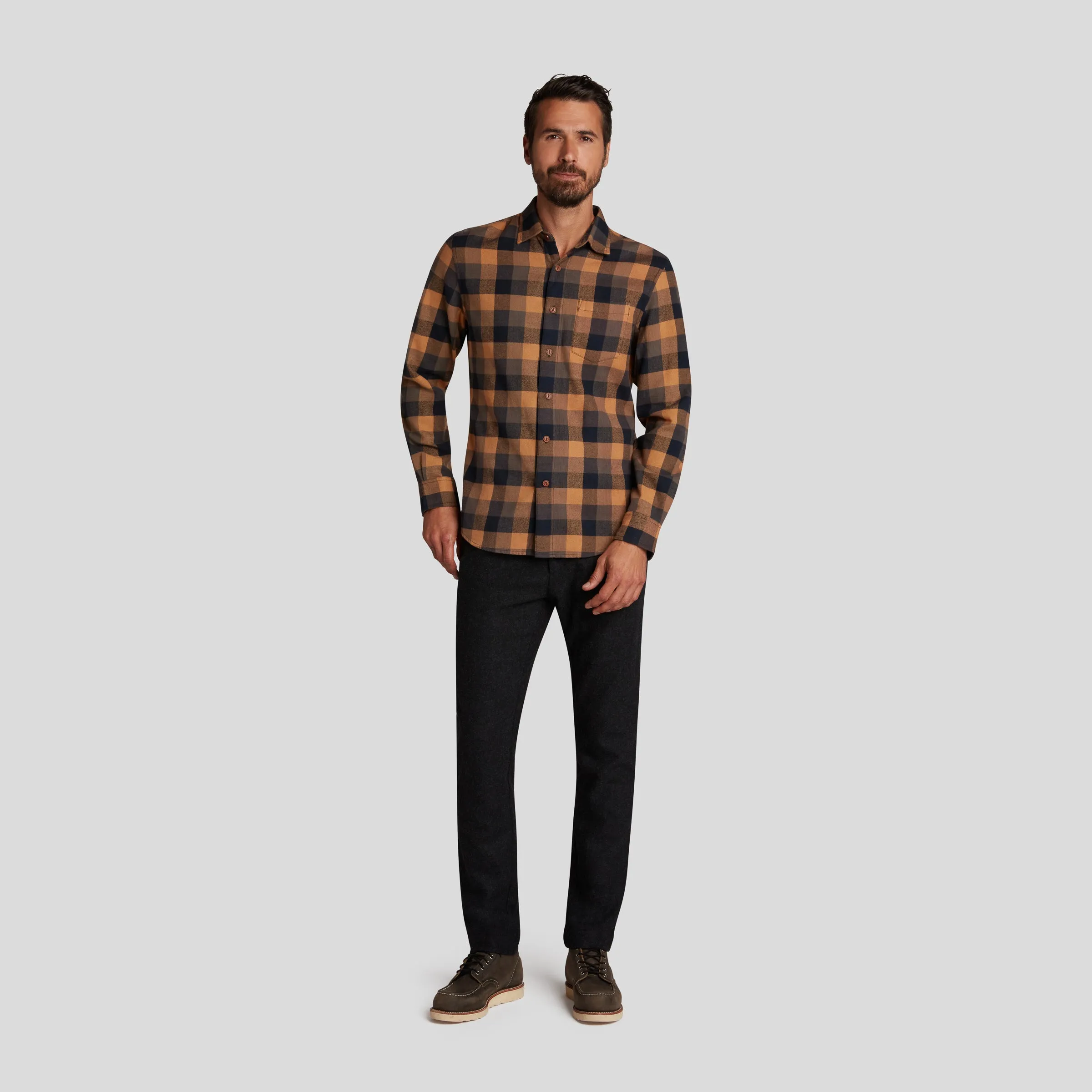 Pioneer Plaid Flannel - Rubber Navy Top Rated Daily Favorite