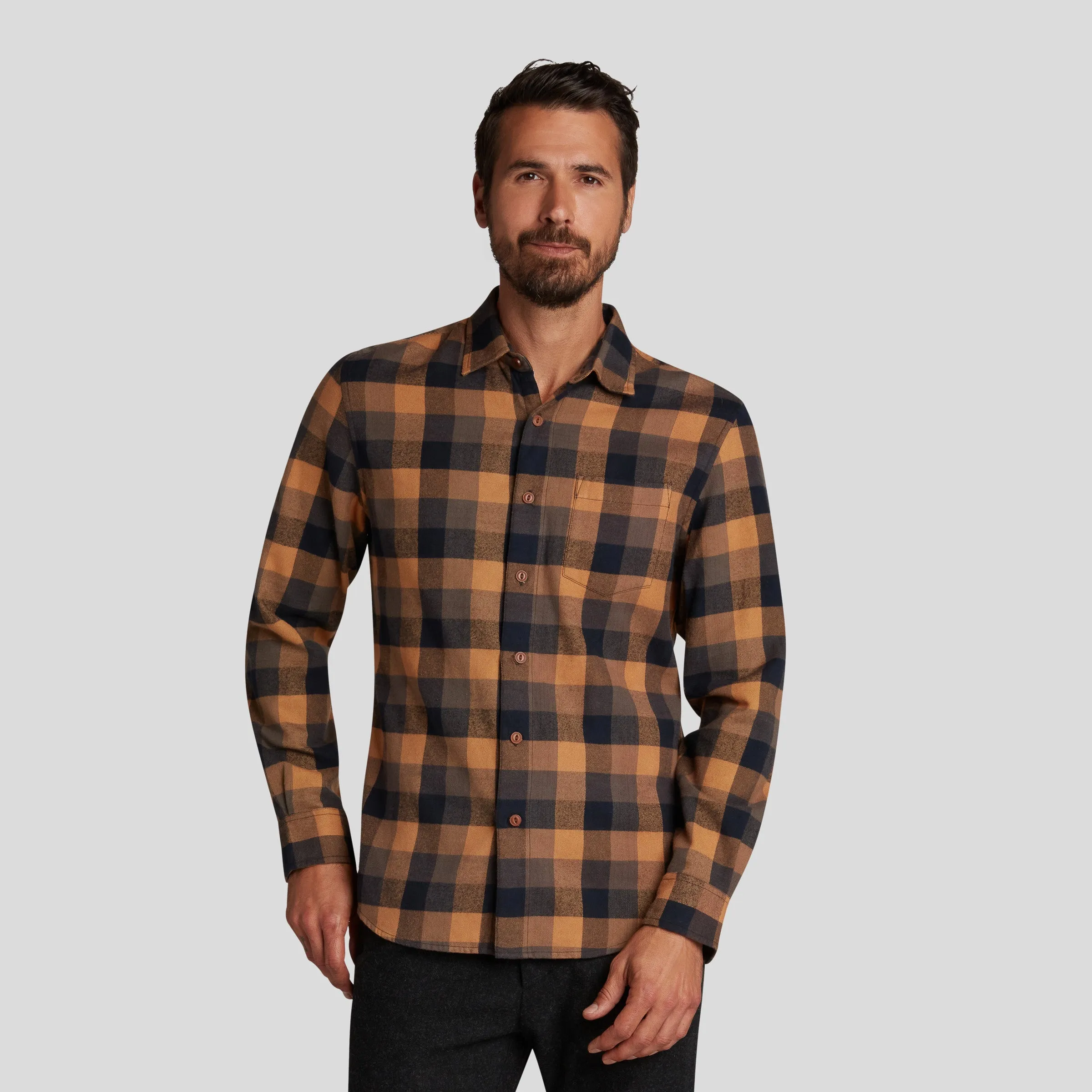 Pioneer Plaid Flannel - Rubber Navy VintageWash