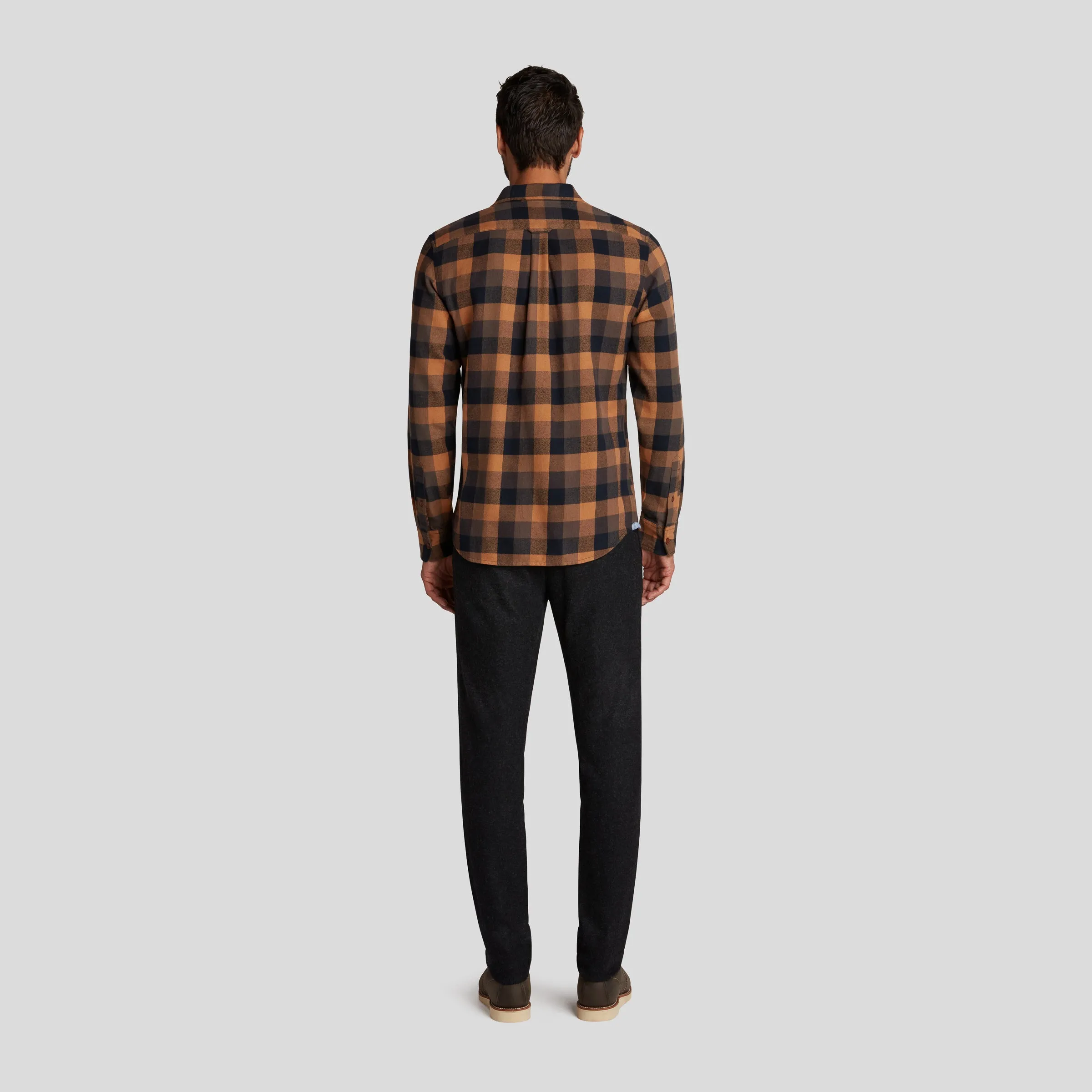 Unisex Fit Pioneer Plaid Flannel - Rubber Navy