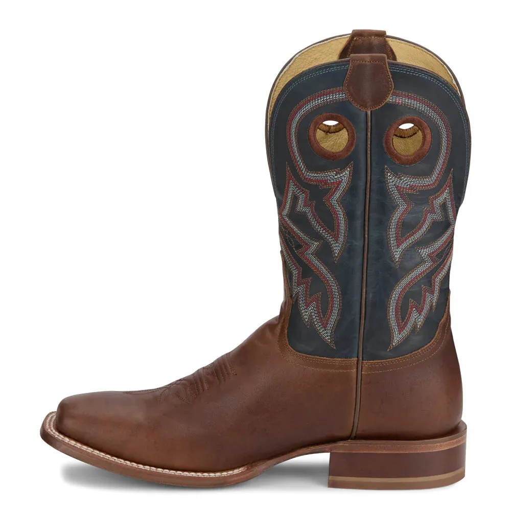 Slip Resistant Urban Traveler Tony Lama Men's Lars 11" Western Boot in Honey Cowhide