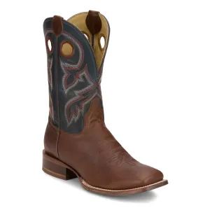Breathable Canvas Material Tony Lama Men's Lars 11" Western Boot in Honey Cowhide