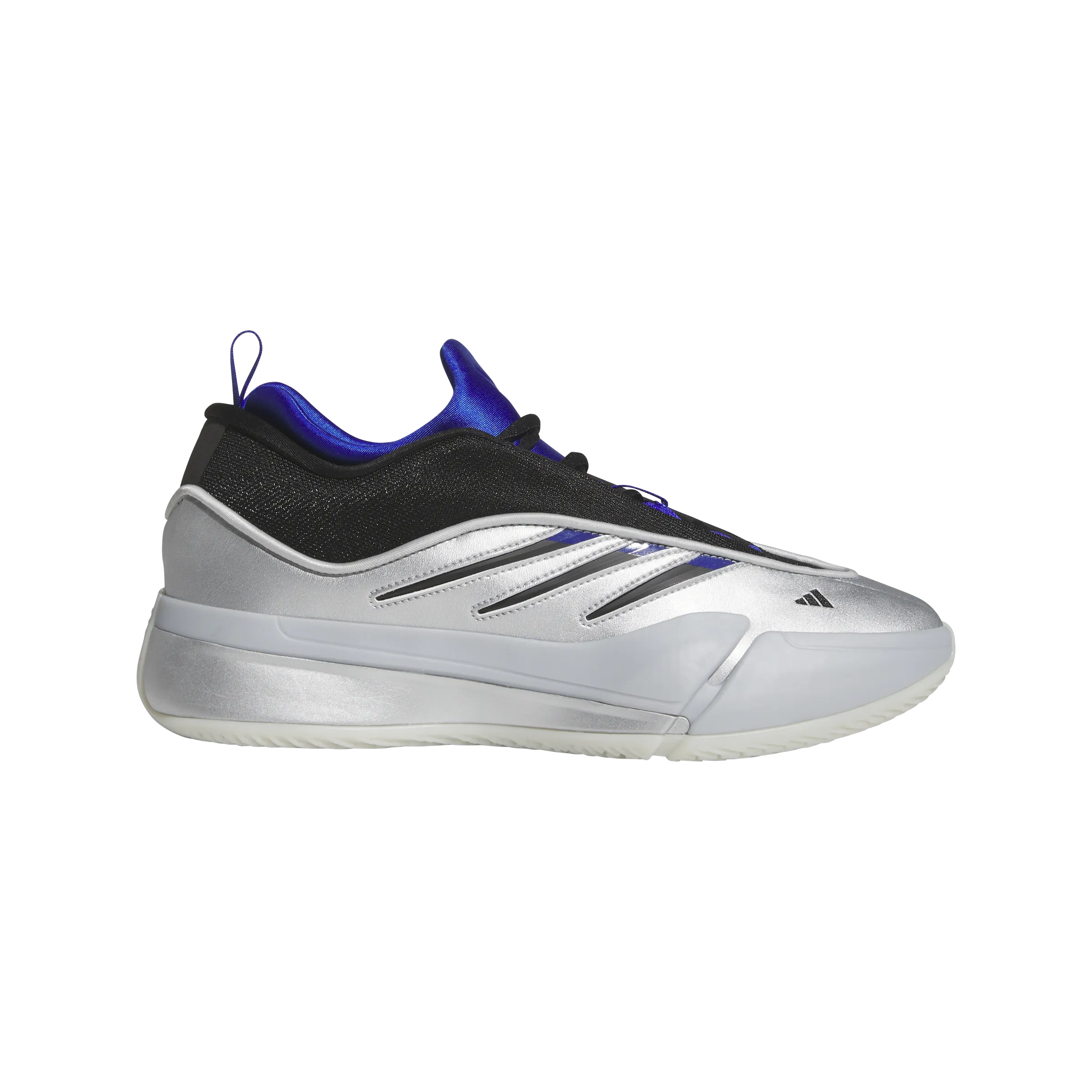 adidas DAME 9 LOW Basketball Shoes | Silver Metallic-Core Black | Men's Friction Reducing Insole energy returning