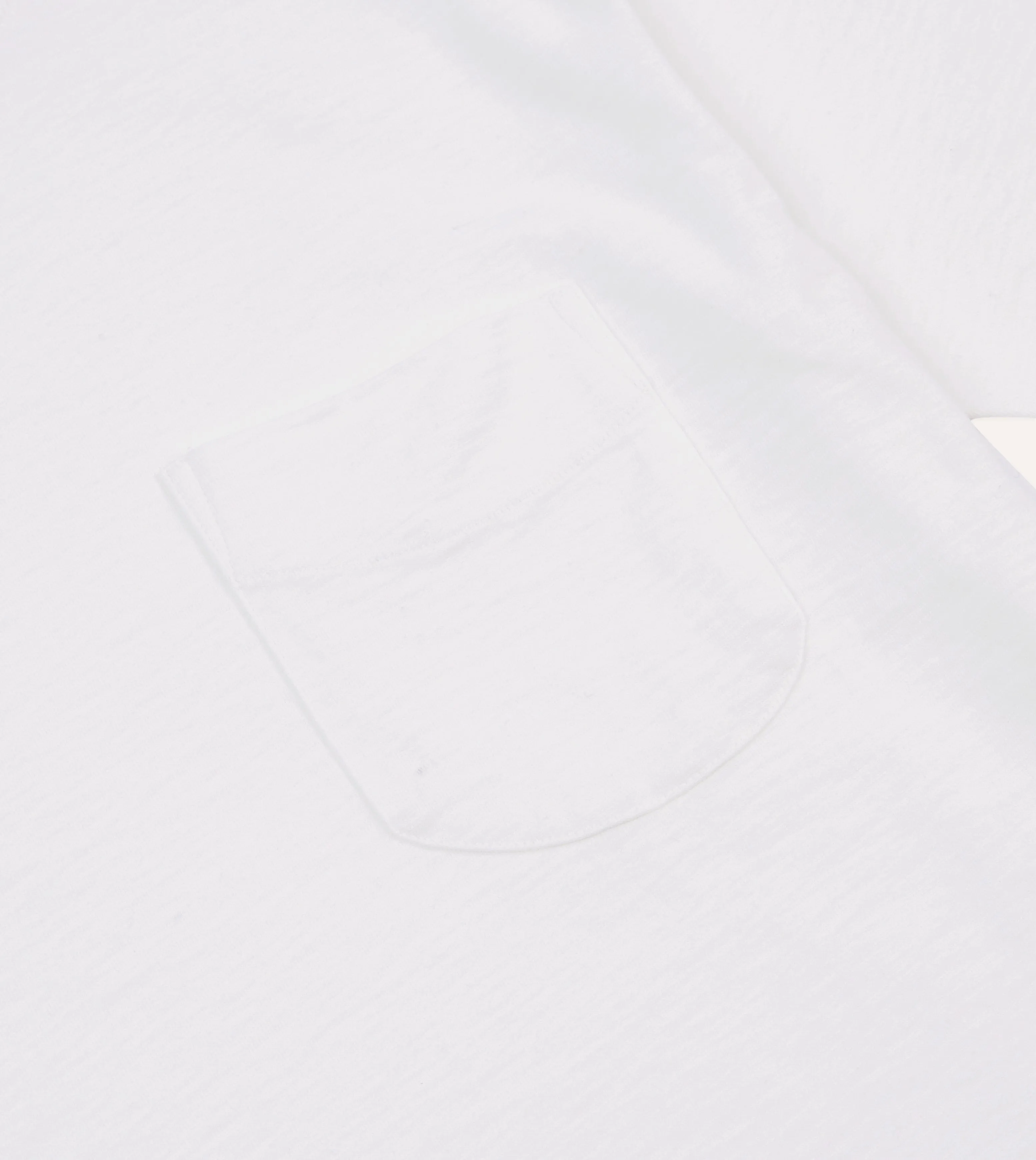 White Flam?? Cotton Crew Neck Hiking T-Shirt Classic Trend Look Airflow Mesh Panels