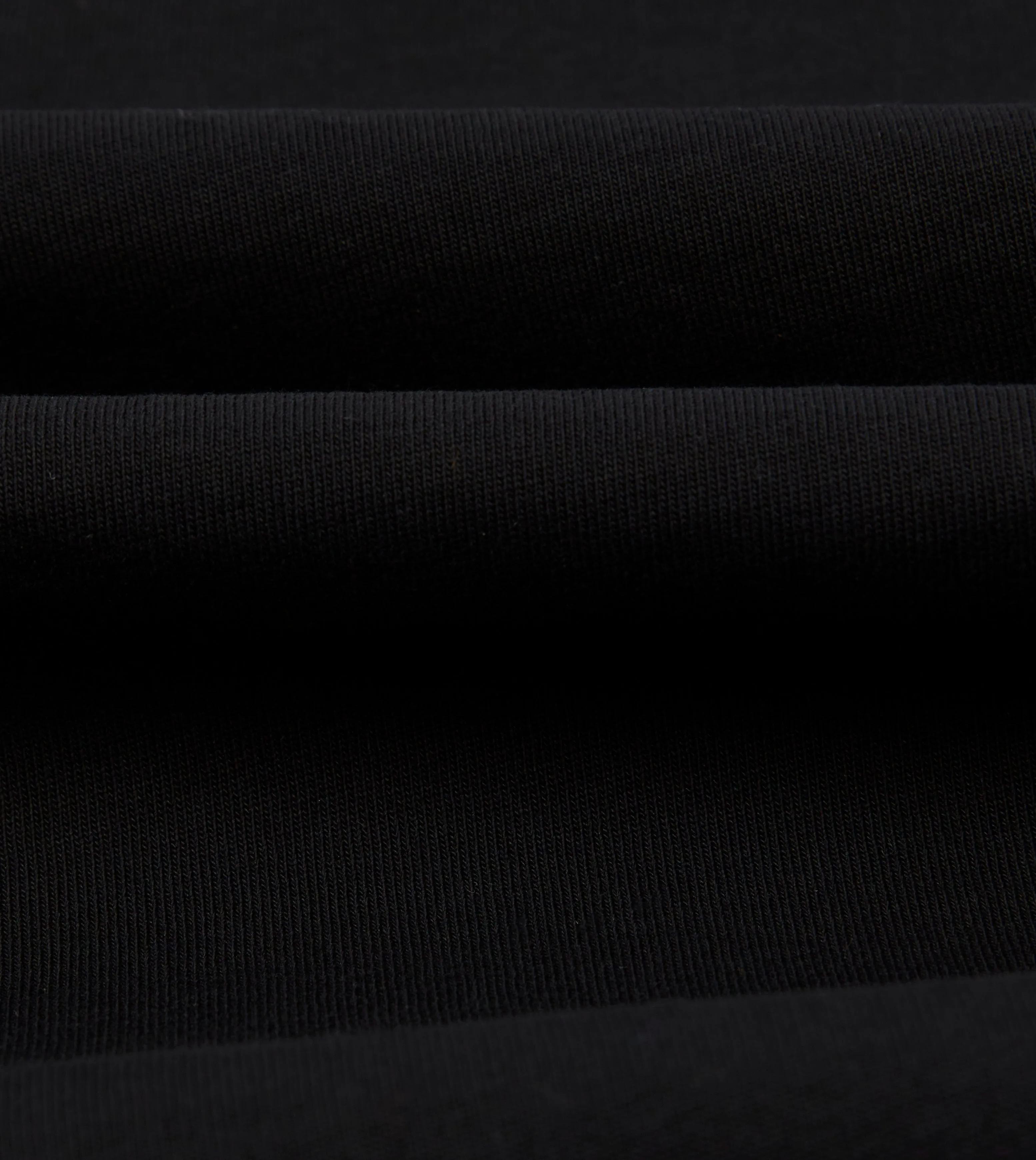 Black Cotton Crew Neck Hiking T-Shirt Customizable