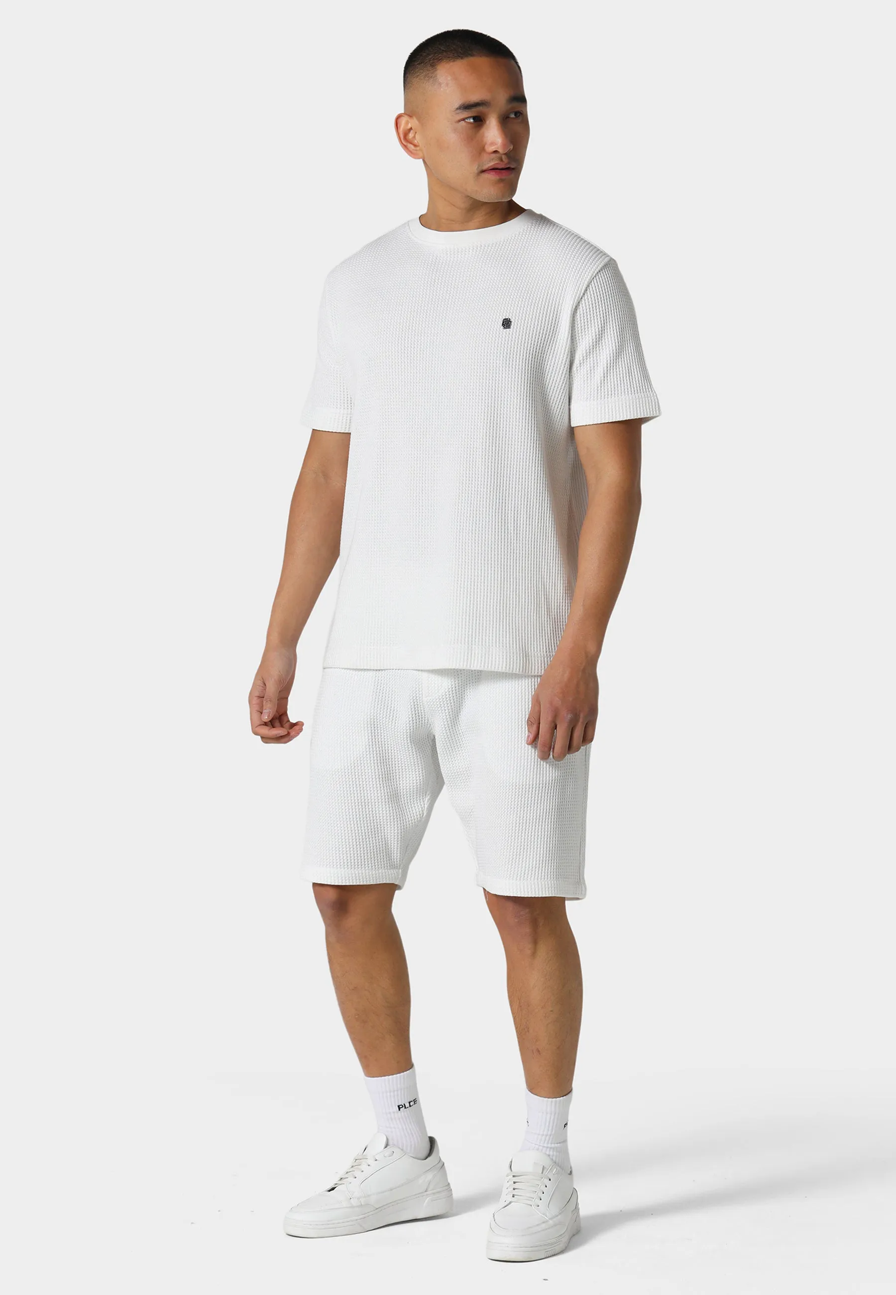 Morlyn Bone White Jog Shorts technology industry