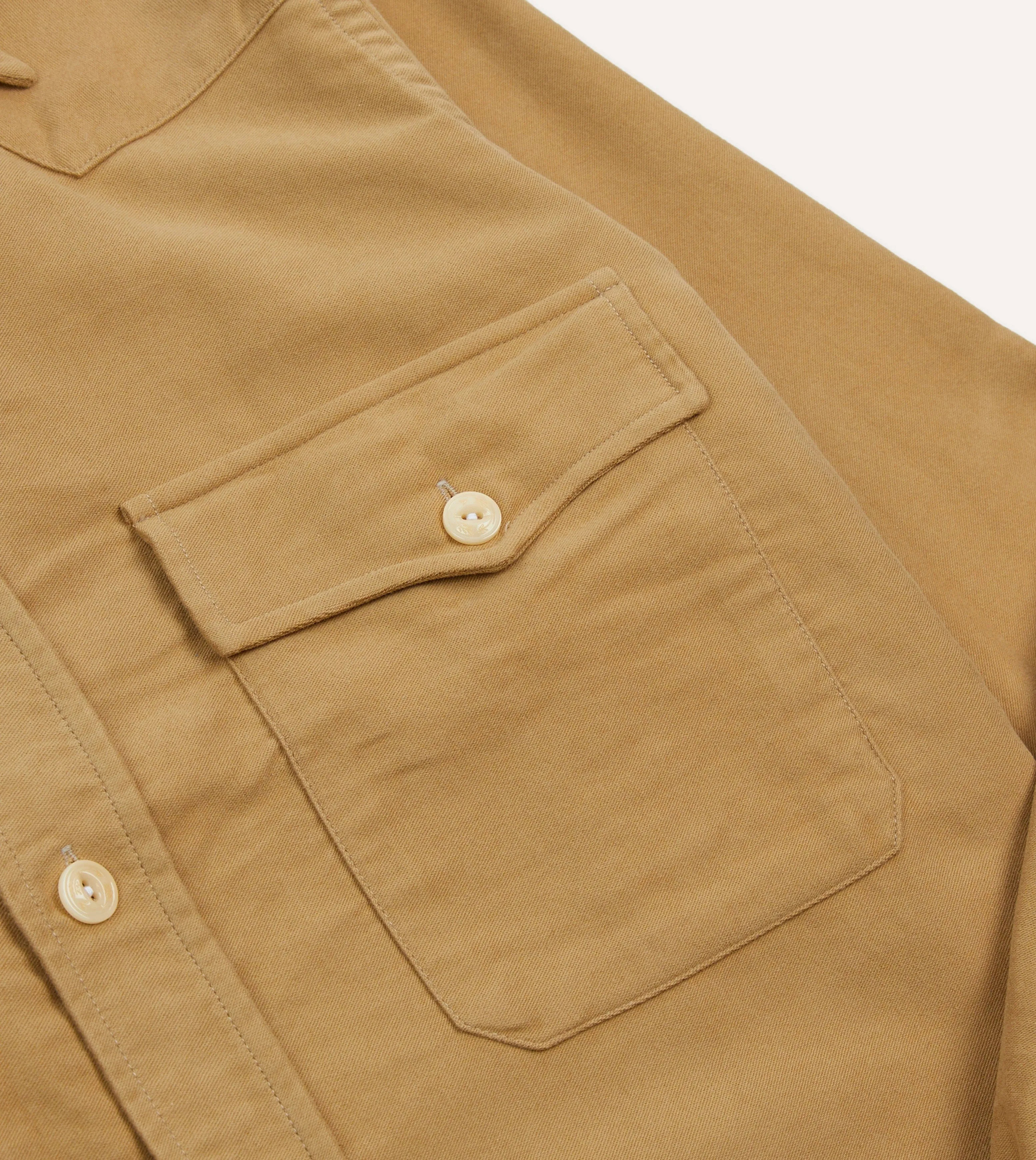 Fit For Movement Sand Moleskin Two-Pocket Western Shirt