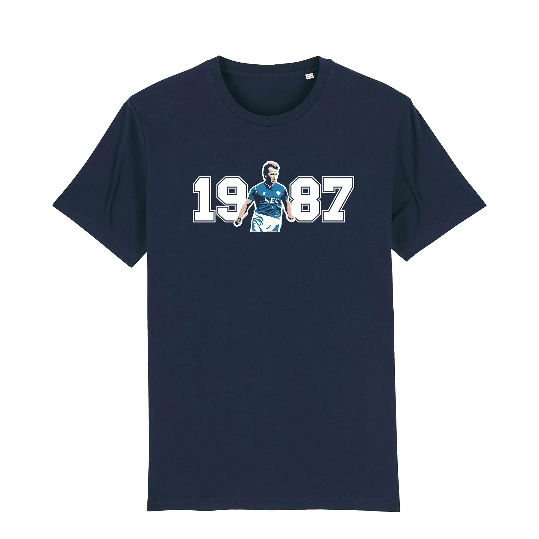 Anti Pilling Treatment Casual Essential Wear Trevor Steven 1987 Tee