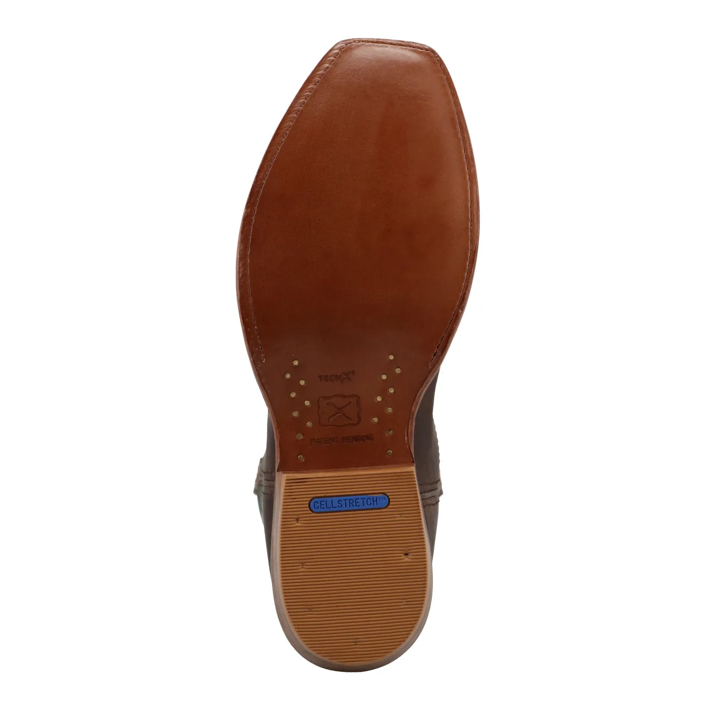 Twisted X Men's 12" Tech X Boot in Cocoa & Mint Warehouse Work