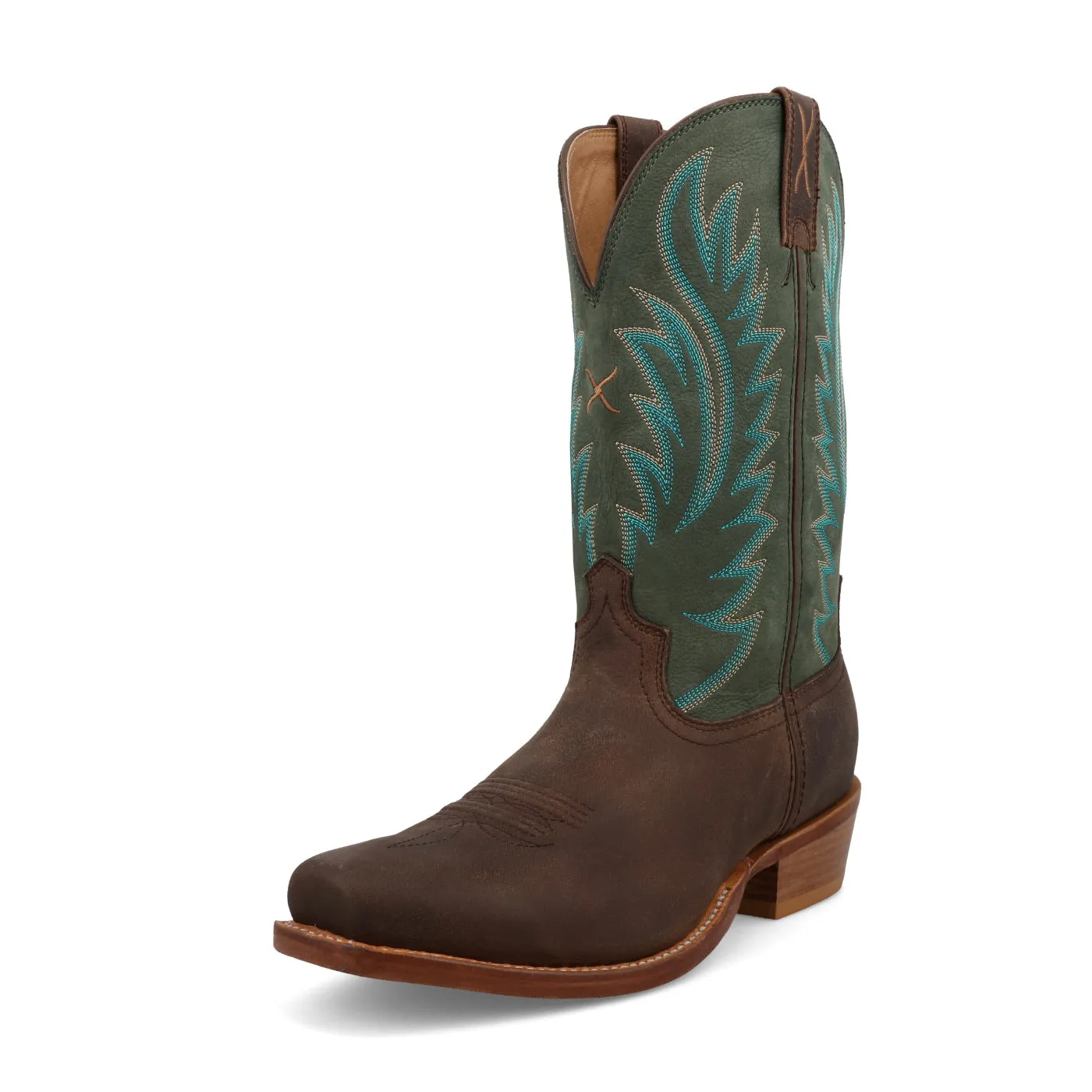 Off Duty Twisted X Men's 12" Tech X Boot in Cocoa & Mint