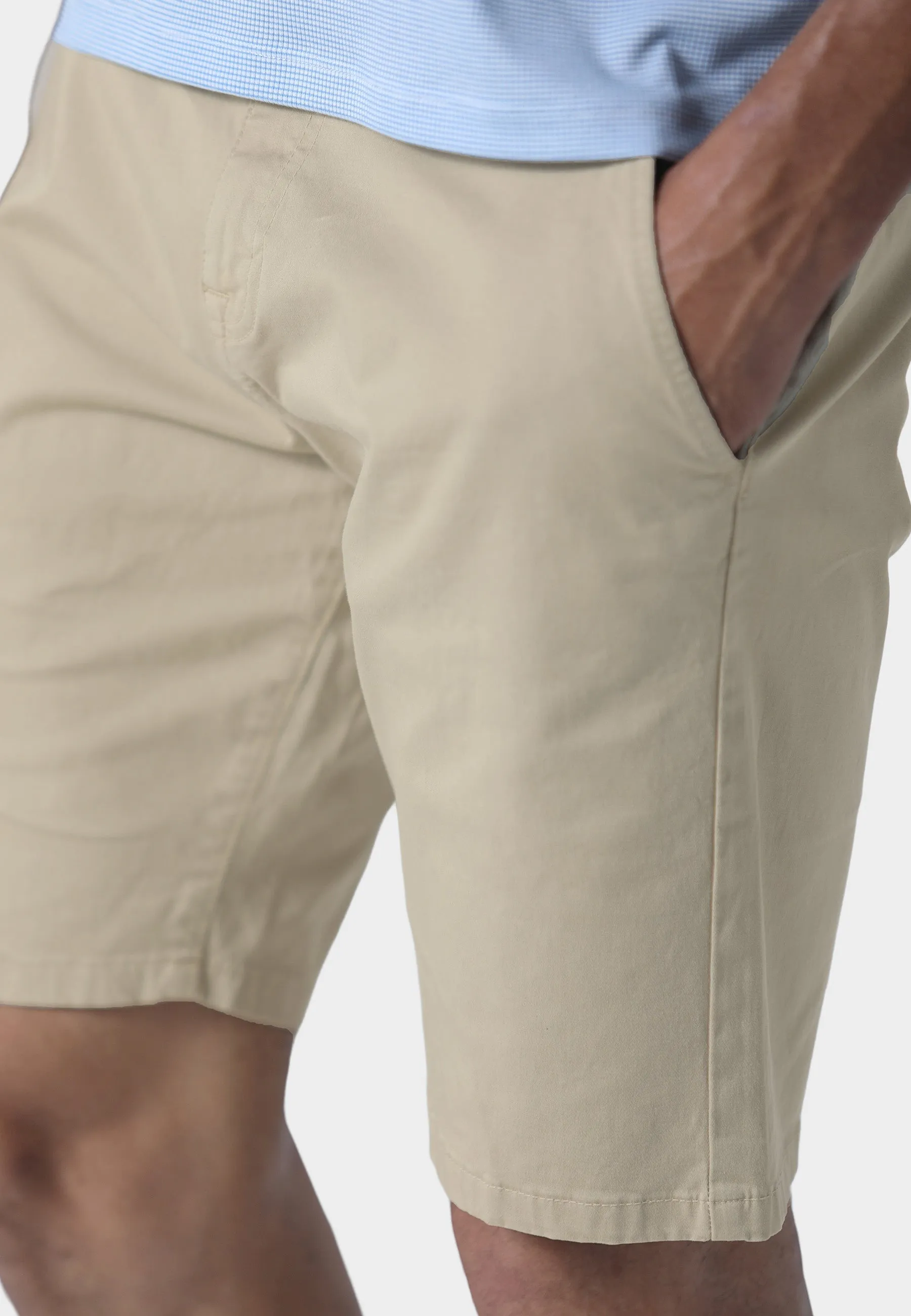 Casual Style Tywyn Beige Chino Shorts