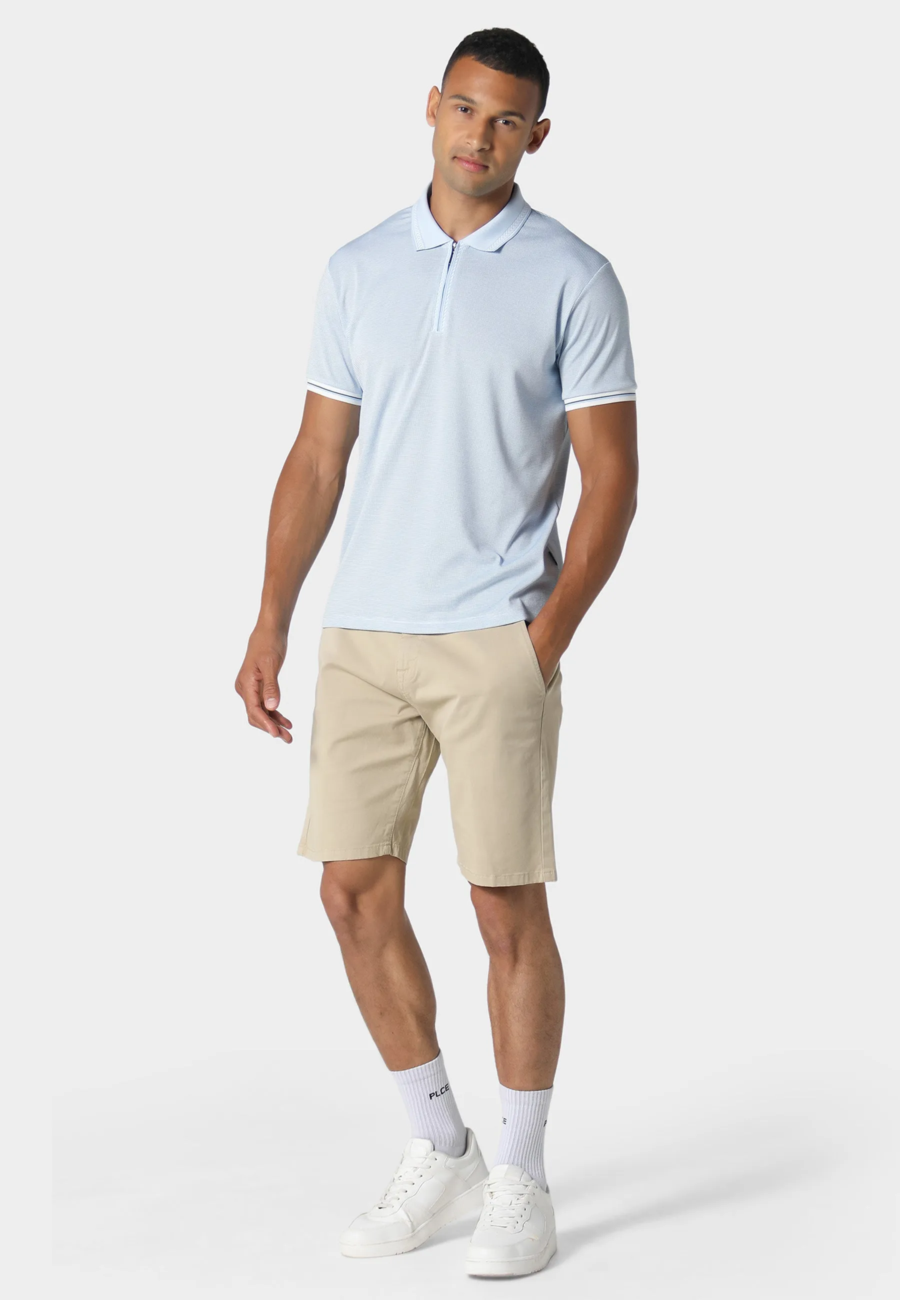 Slim performance Weekend Style Tywyn Beige Chino Shorts