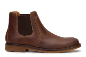 Men's Copeland Chelsea In Tan Oiled Full Grain Everyday Use Retro Style