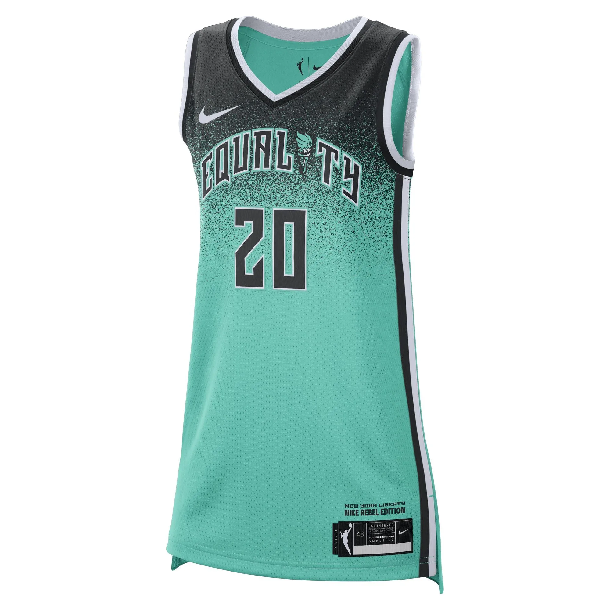 Vented Back Panel Sabrina Ionescu New York Liberty Jersey