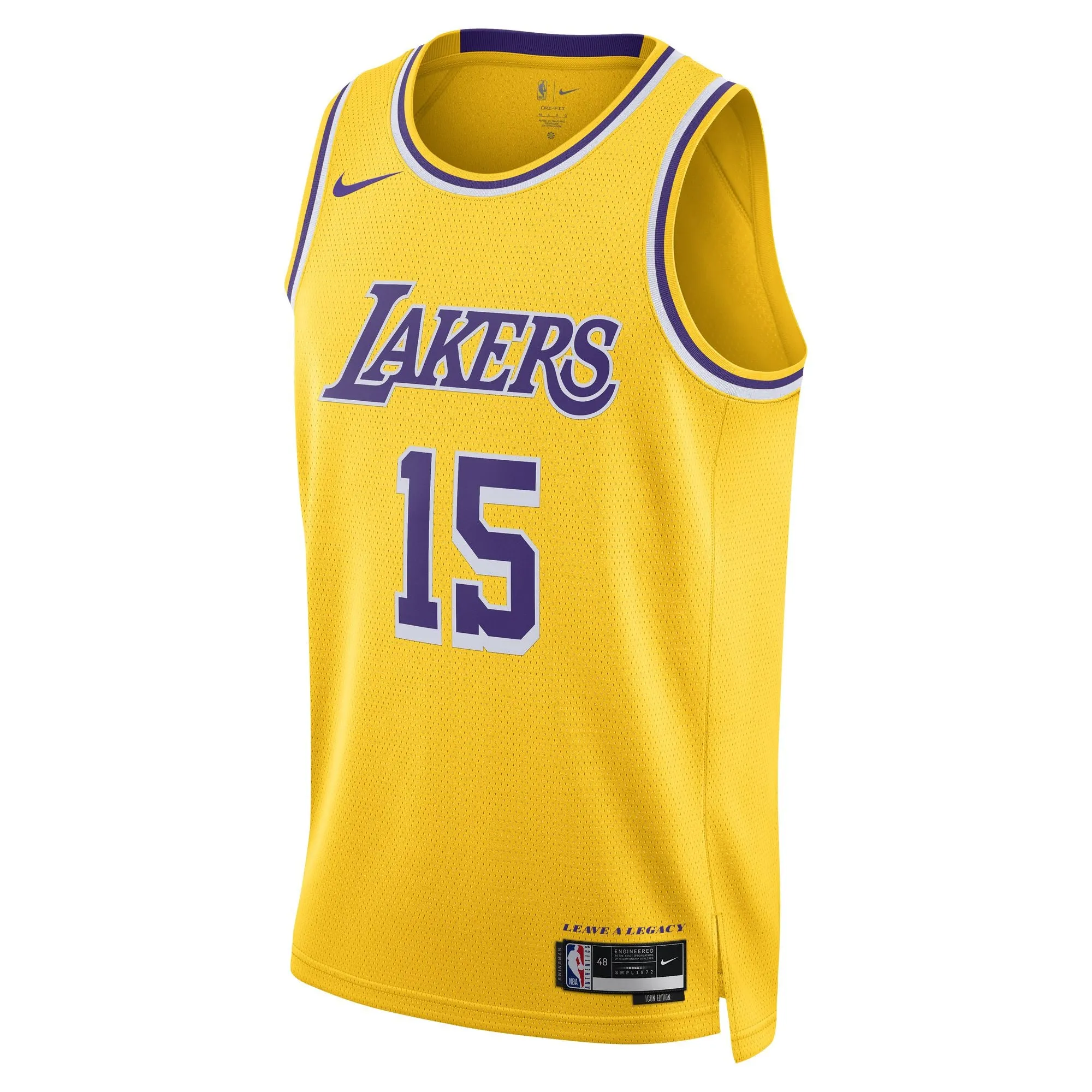 Austin Reaves Los Angeles Lakers Icon Edition 2022/23 Men's Nike Dri-FIT NBA Swingman Jersey Energy Boost