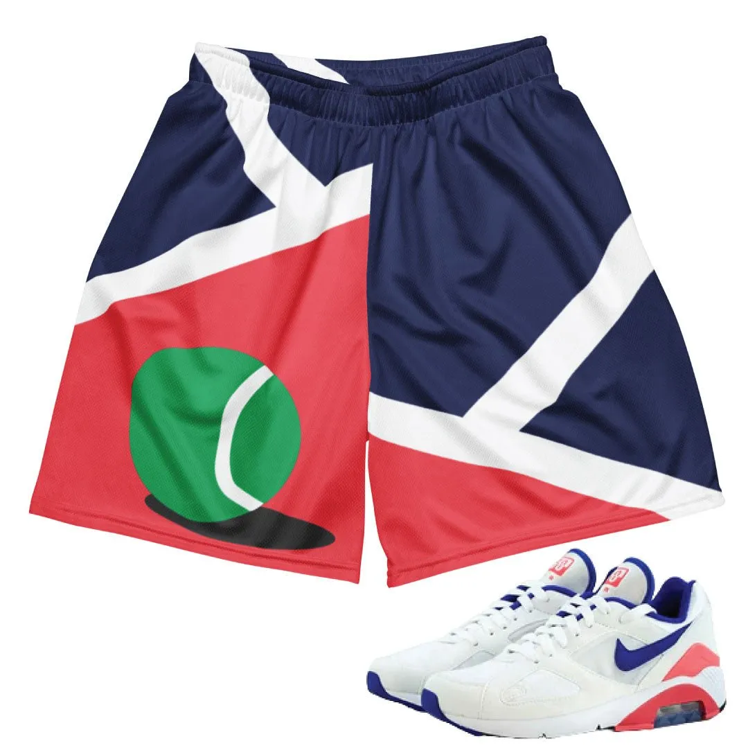 Everyday Fit Core Flex Ultramarine Air Max 180 Tennis Mesh Shorts