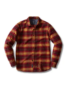 Round neck simplicity Durango Heritage Flannel - Russet Red Plaid *