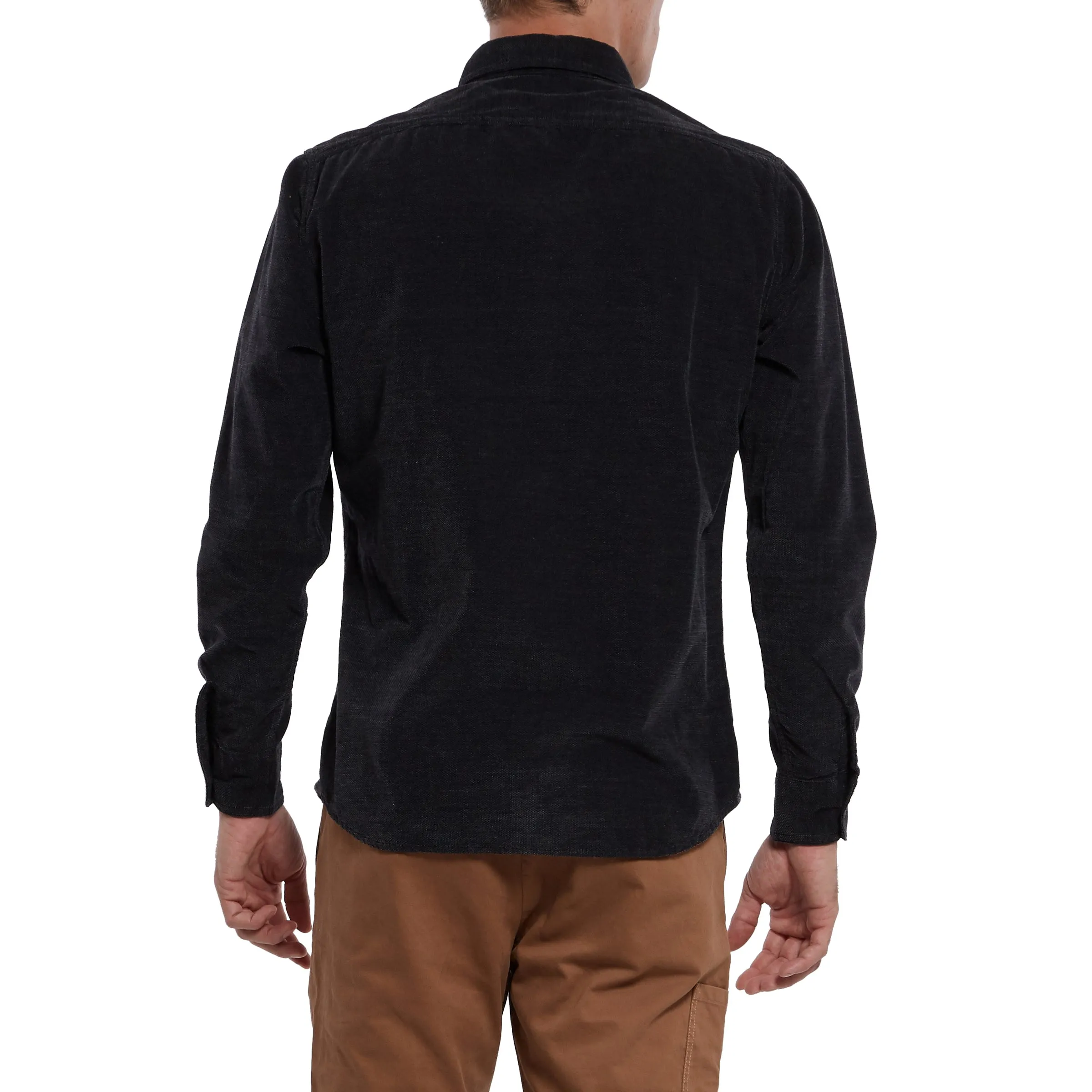 Playful Vibes Pre Shrunk Fabric Hayes Brushed Cordies - Charcoal *