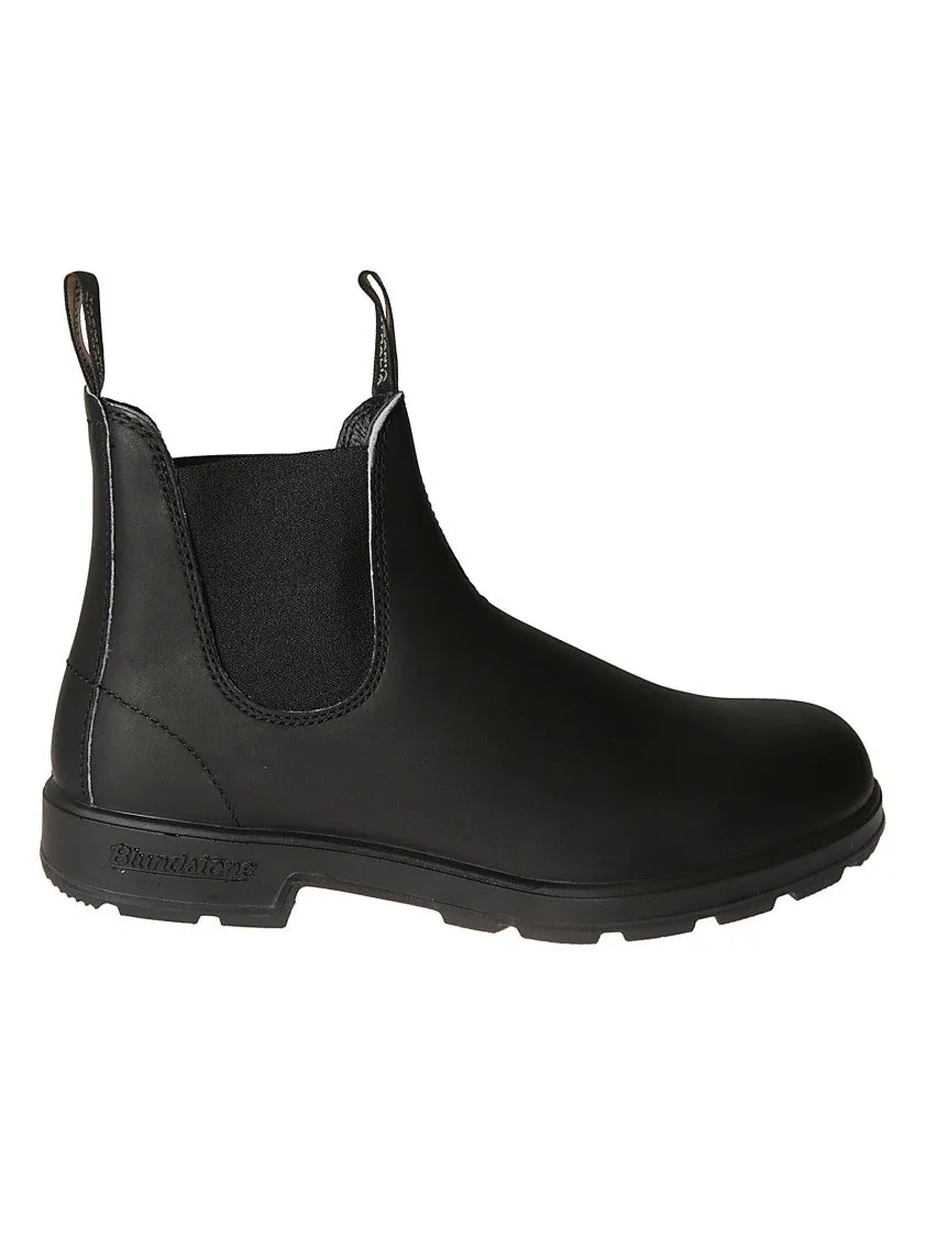 Ankle Boots With Elastic Side Panels Retro feel Water shield