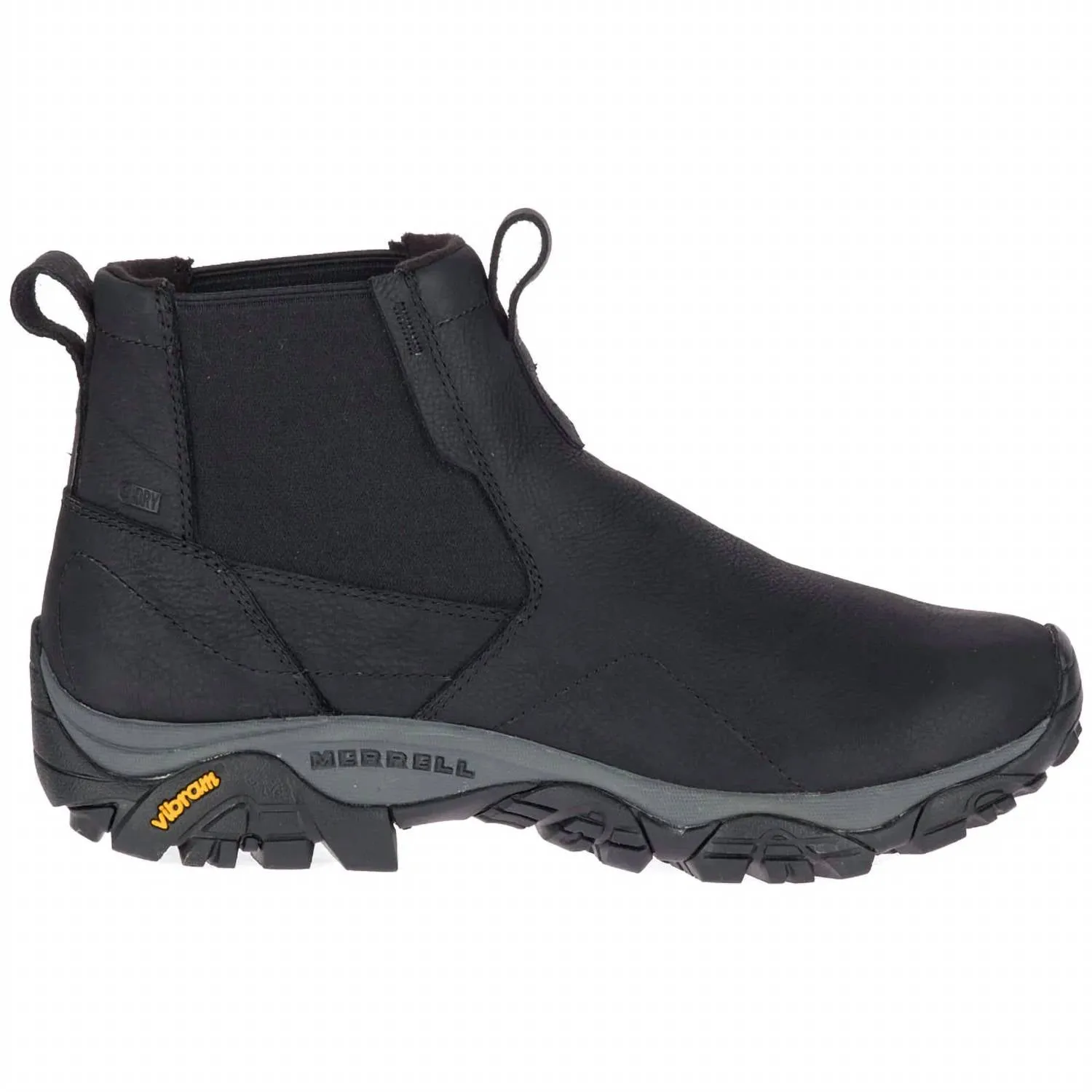 Taper Cut Style Essential Men's Adventure Chelsea Waterproof Boot In Black