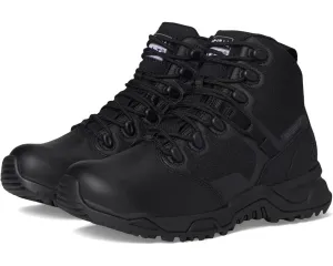Original S.W.A.T. Alpha Fury 6 176501 Boots Men's US 11 Black Waterproof ZPO3692 Flexible Groove Flexure Silent Office