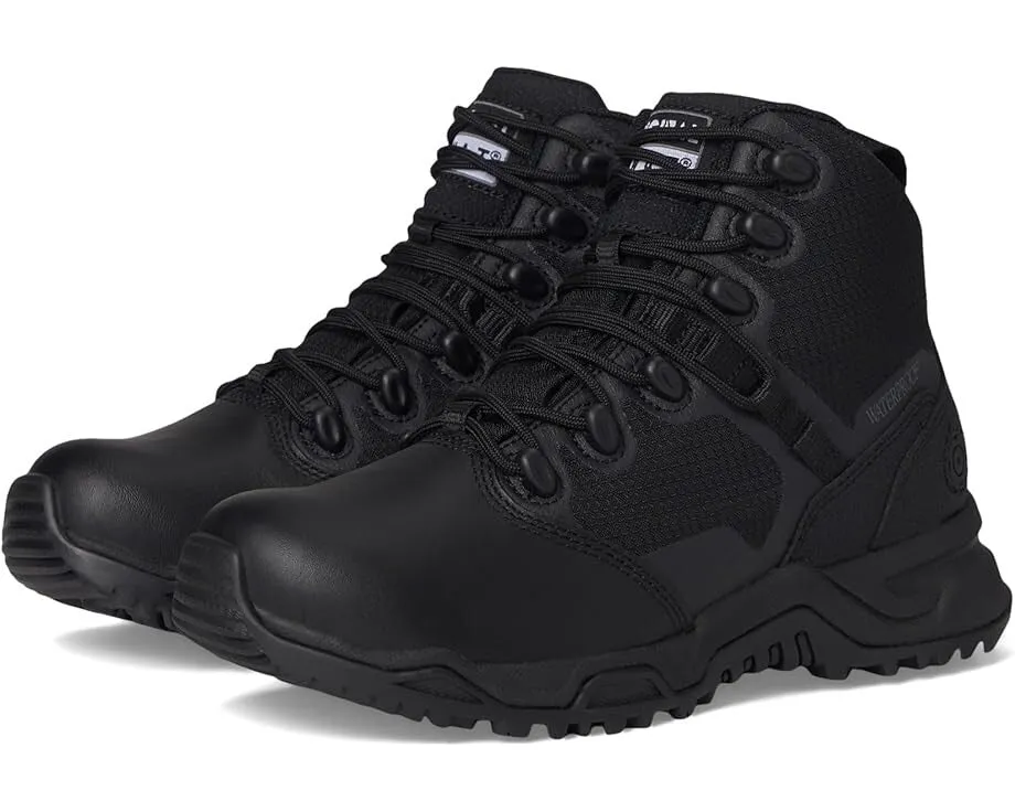 Original S.W.A.T. Alpha Fury 6 176501 Boots Men's US 11 Black Waterproof ZPO3692 Flexible Groove Flexure Silent Office