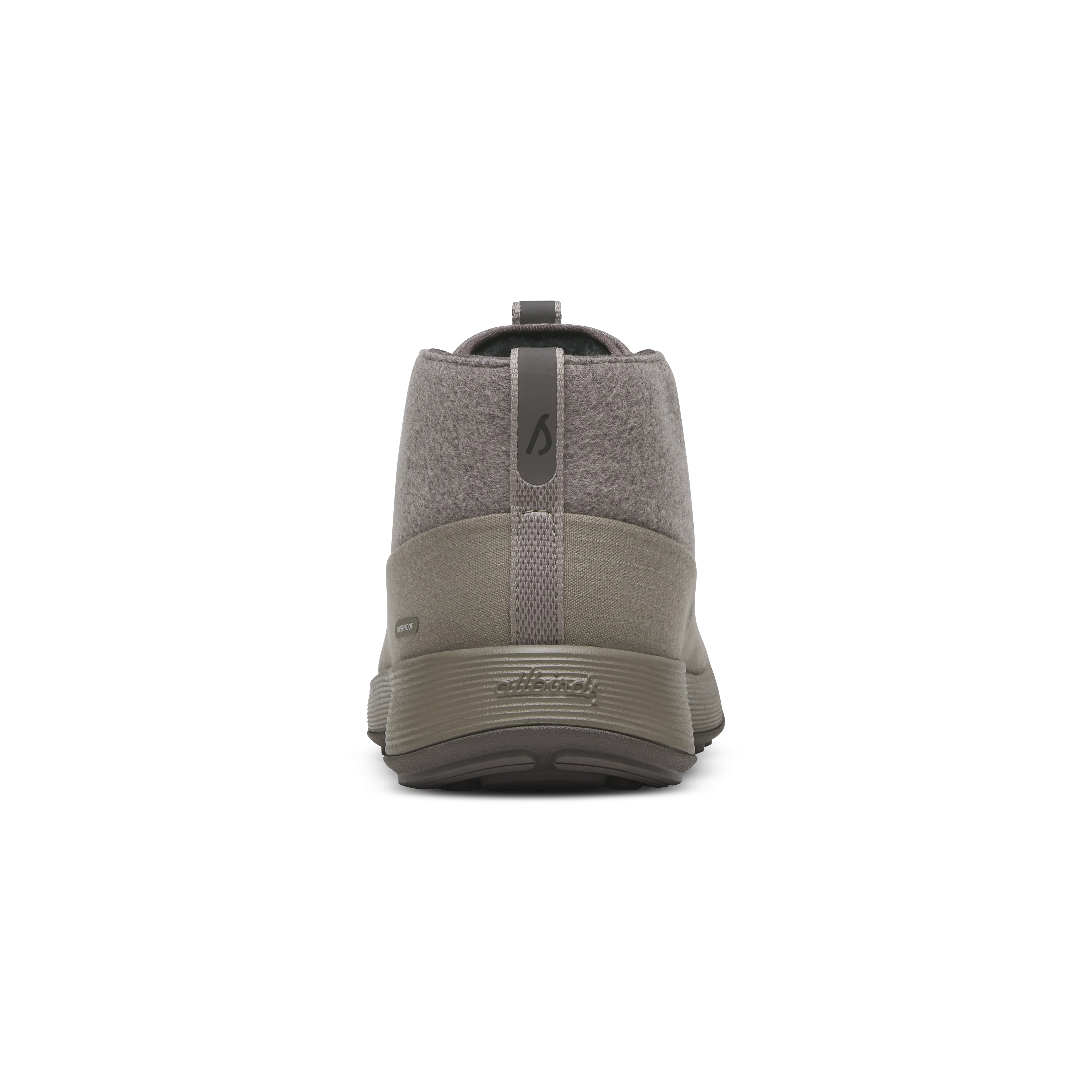 Men's Wool Runner NZ Mid Waterproof - Weathered Brown (Weathered Brown Sole) Cushioned Comfort