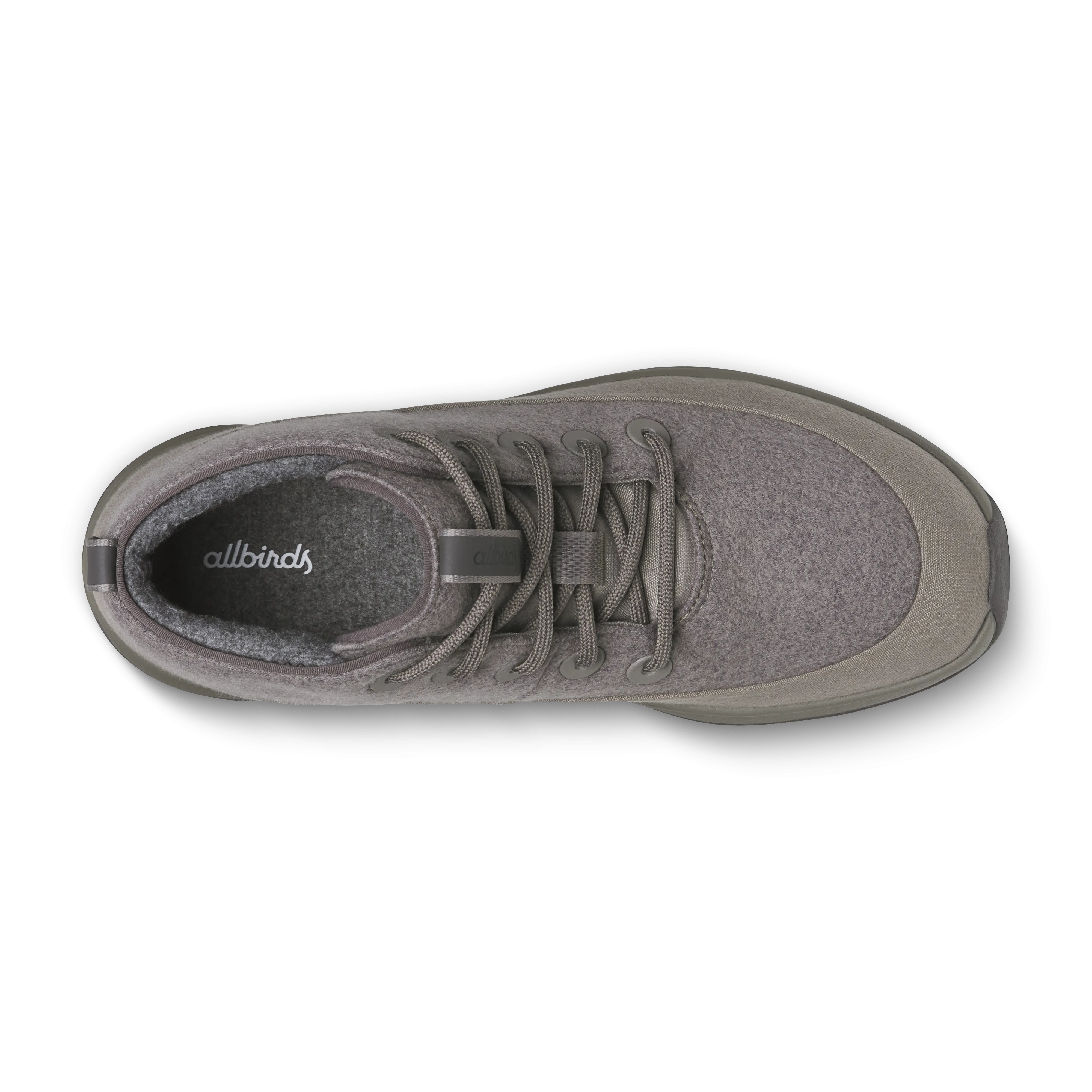 Men's Wool Runner NZ Mid Waterproof - Weathered Brown (Weathered Brown Sole) Trail Walk ElasticMaterial