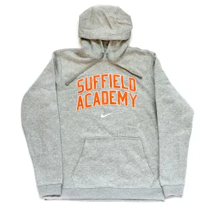 Suffield Academy Nike Grey Hoodie Polka Dot Weekend Fit