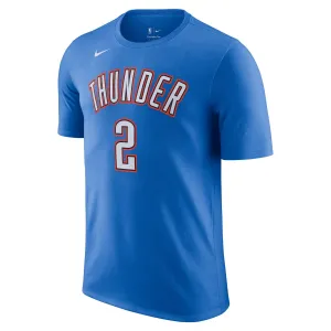 Shai Gilgeous-alexander Oklahoma City Thunder Men's Nike NBA T-Shirt All Day Comfort Flex