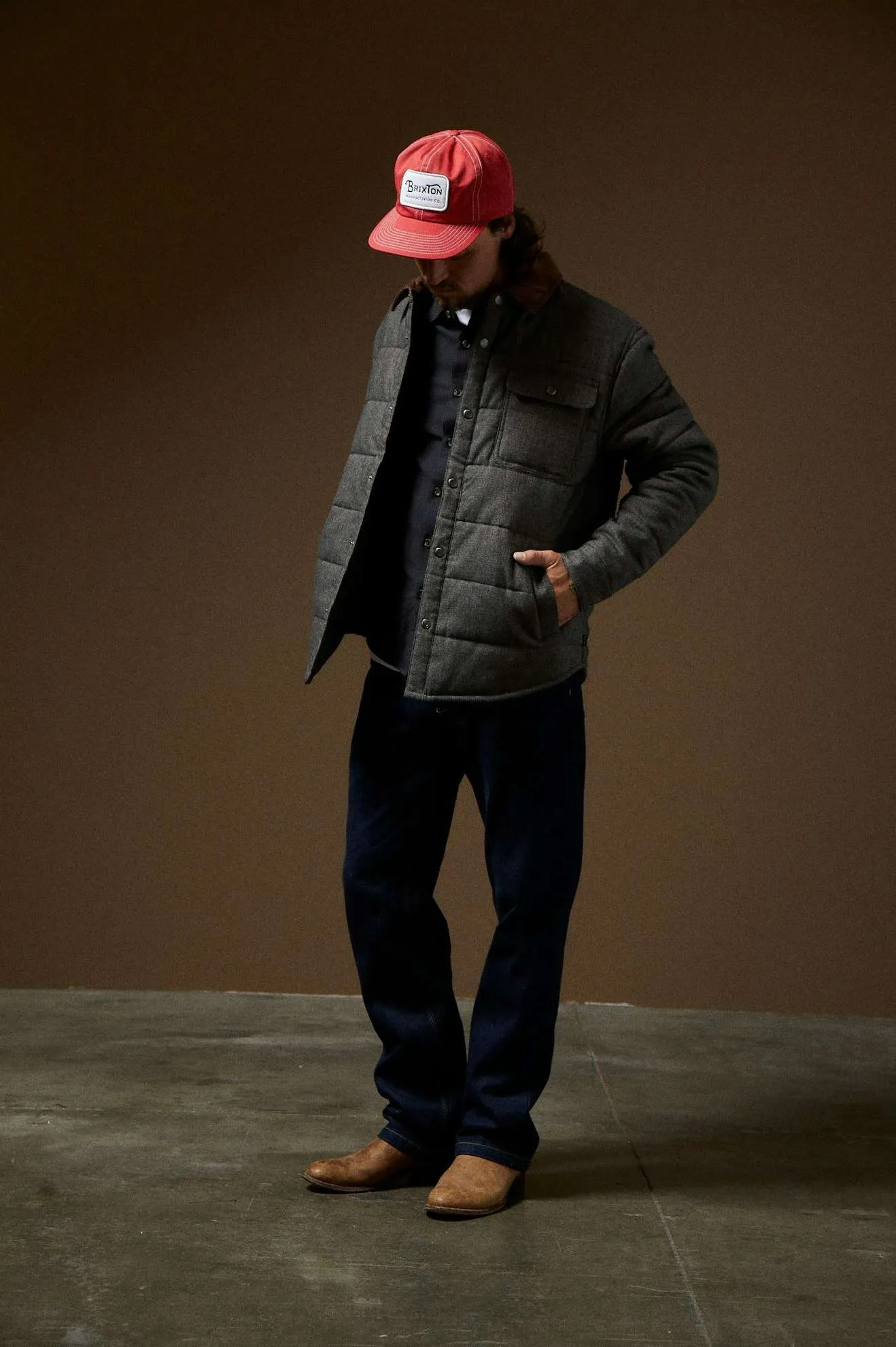 LowProfile Design Insulated Design Cass Menswear Jacket - Mixed Tweed