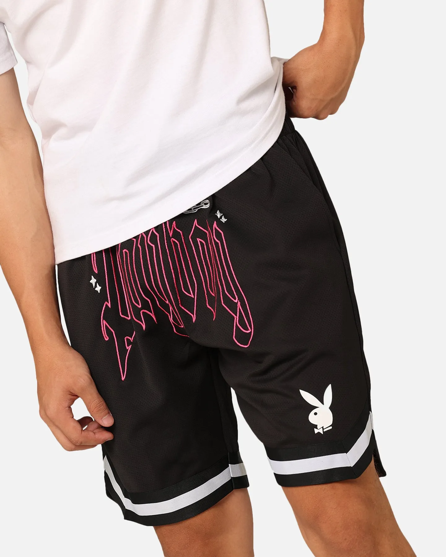 Classic Appeal beauty industry Playboy Card Shorts Black