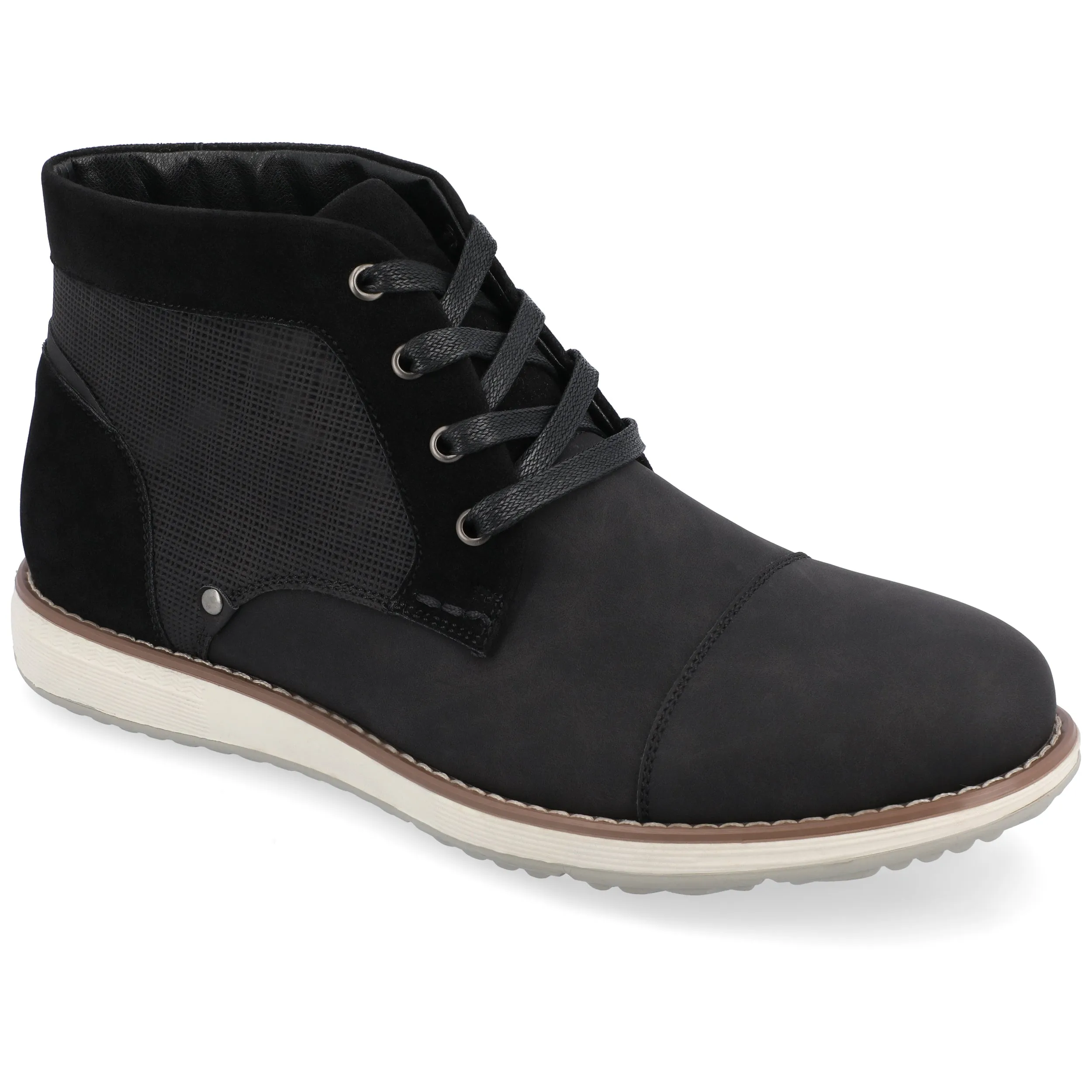 Base Support Coastal Ease Vance Austin Cap Toe Chukka Boot
