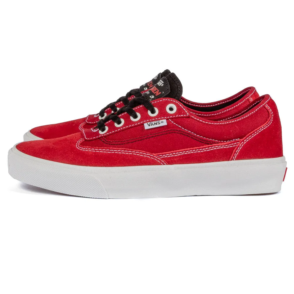 Crisp Finish Vans - Curren Caples (Red/White)