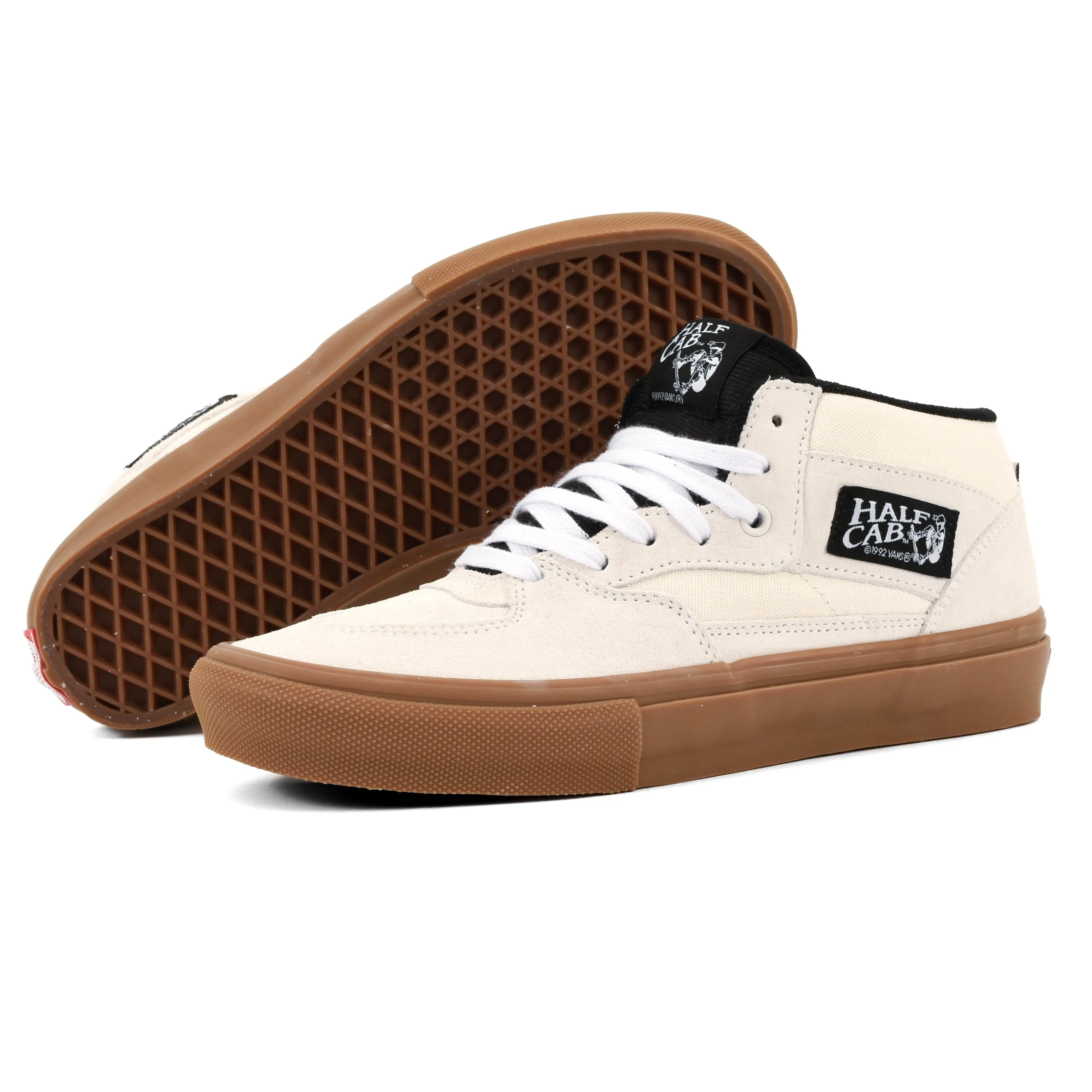 Vans - Skate Half Cab (Antique White / Gum) Heat Day