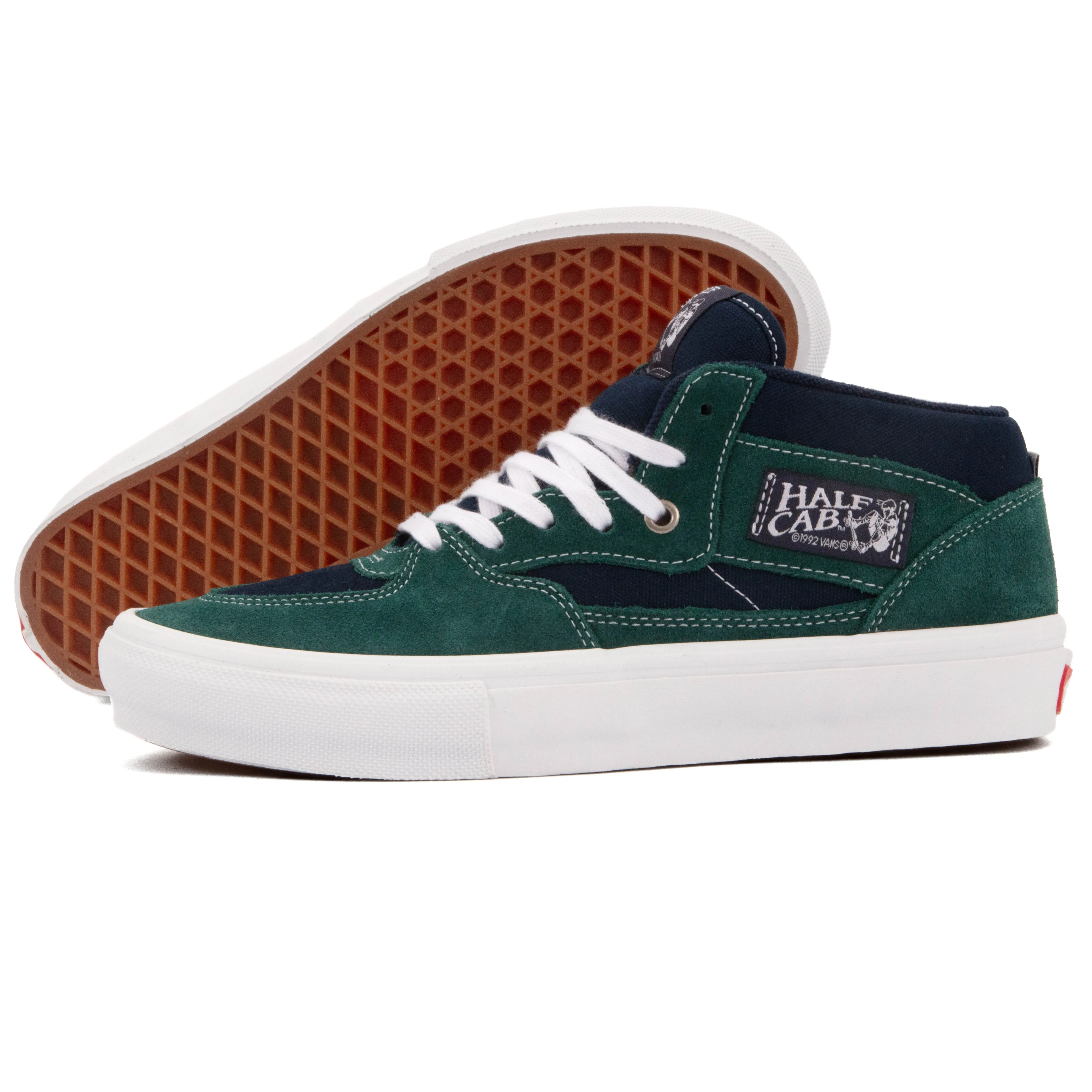 Minimal Design Vans - Skate Half Cab (Blue/Green)