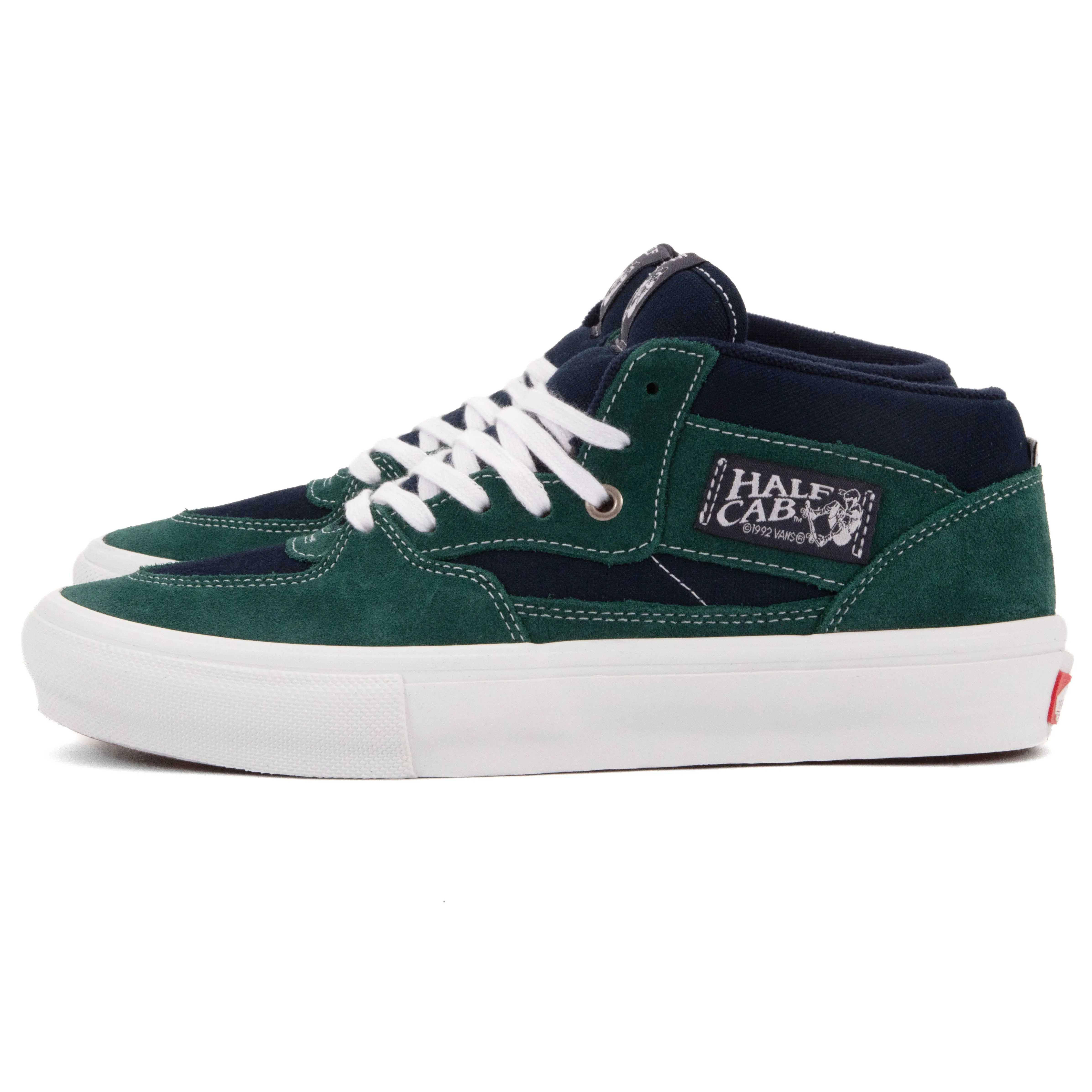 Vans - Skate Half Cab (Blue/Green) Step Free Comfortable Design
