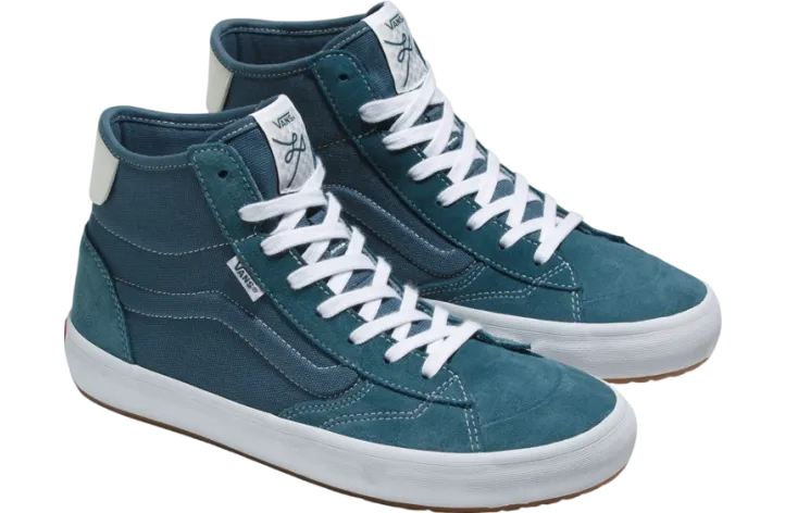 Treaded Sole Lounge Wear Vans - The Lizzie (Teal)