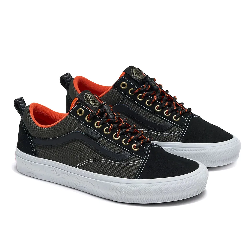 AntiOdor Vans - Vans X Spitfire Wheels Skate Old Skool (Black/Flame) *SALE