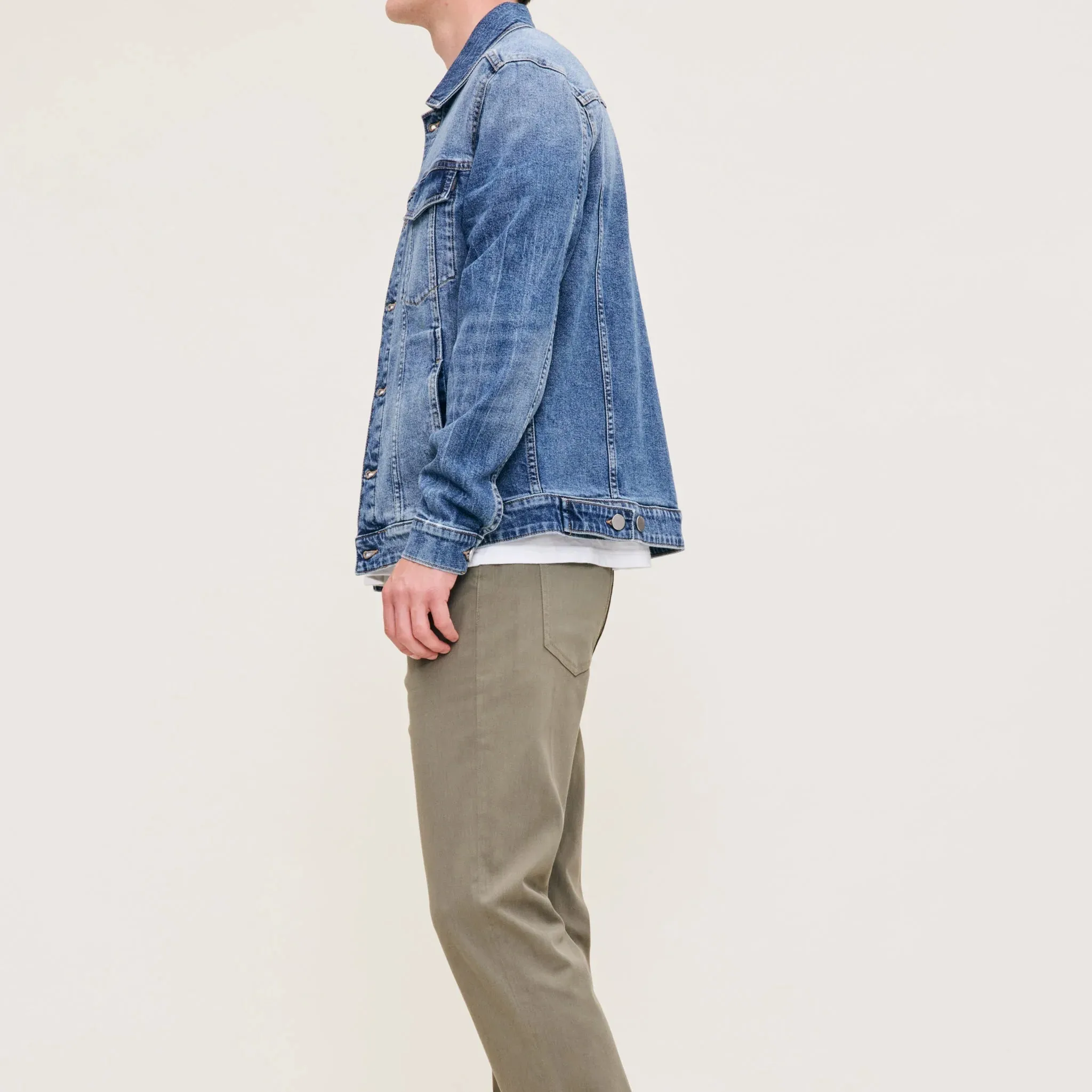 Vaughn Jacket Trucker (Lakewood) AllPurposeFastening Quick Dry Fabric