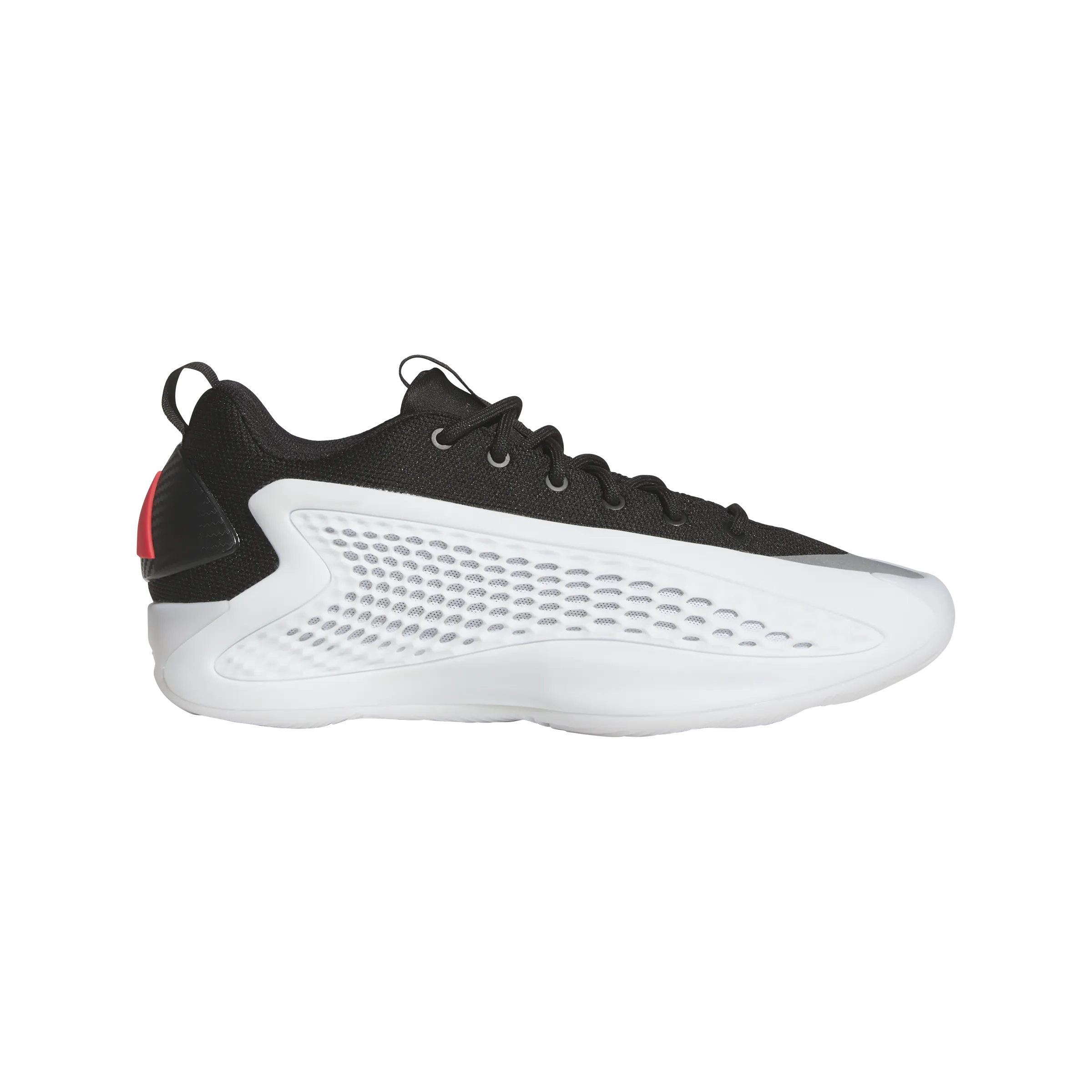 adidas ANTHONY EDWARDS 1 LOW Basketball Shoes | Cloud White-Core Black | Men's Sneakers Modern Design