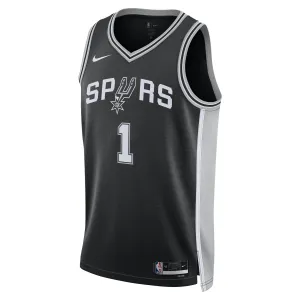 Layered Panel Design Victor Wembanyama San Antonio Spurs Icon Edition 2022/23 Nike Dri-FIT NBA Swingman Jersey
