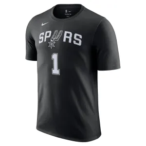 Victor Wembanyama San Antonio Spurs Nike NBA Icon Name and Number Tee All Around Fit
