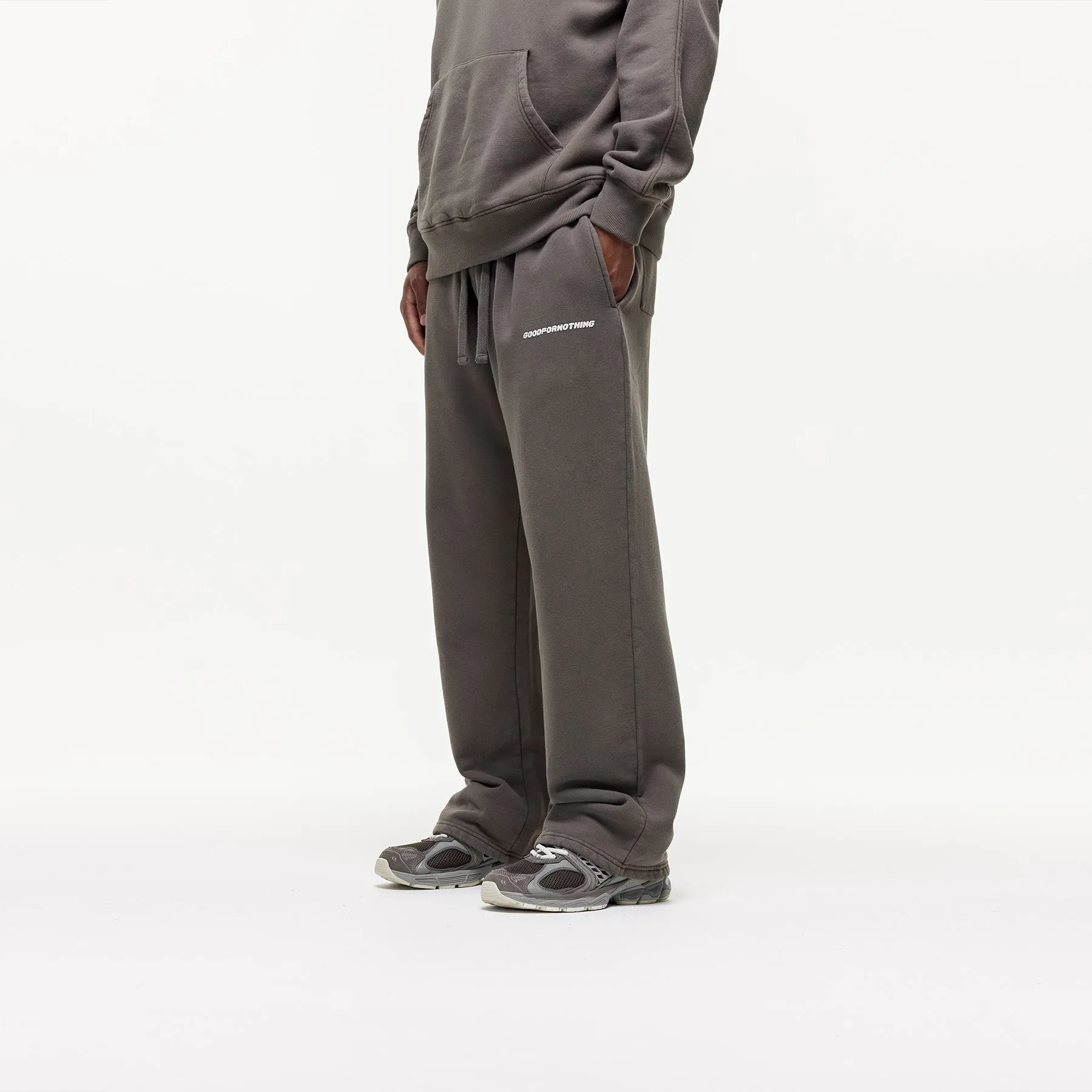 Versatile Wear Vintage Washed Walnut Sweatpants