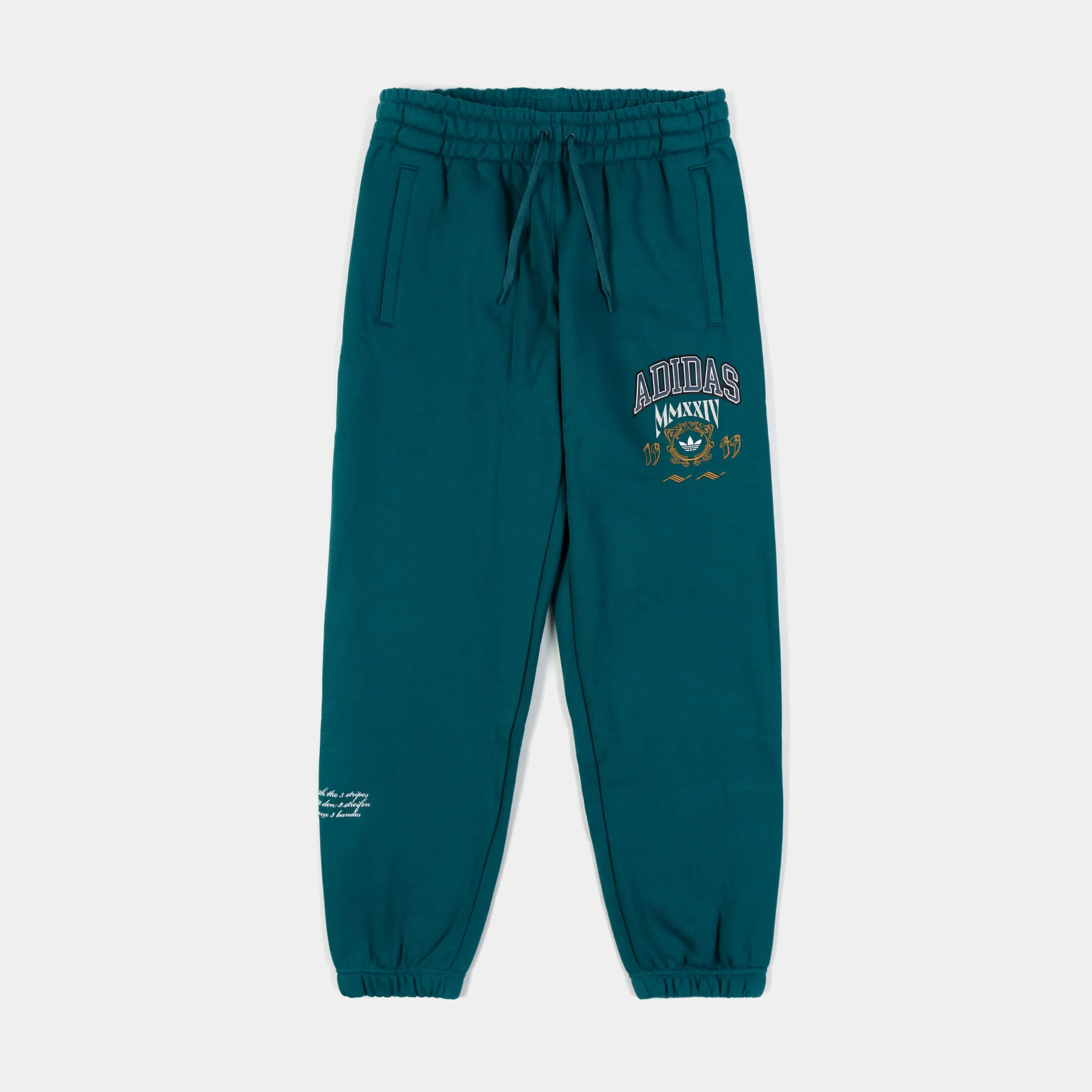 VRCT Joggers Mens Pants (Green/Red) Comfy Flex