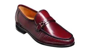 Wade - Burgundy Kid Loafer Street Way Effortless Walk