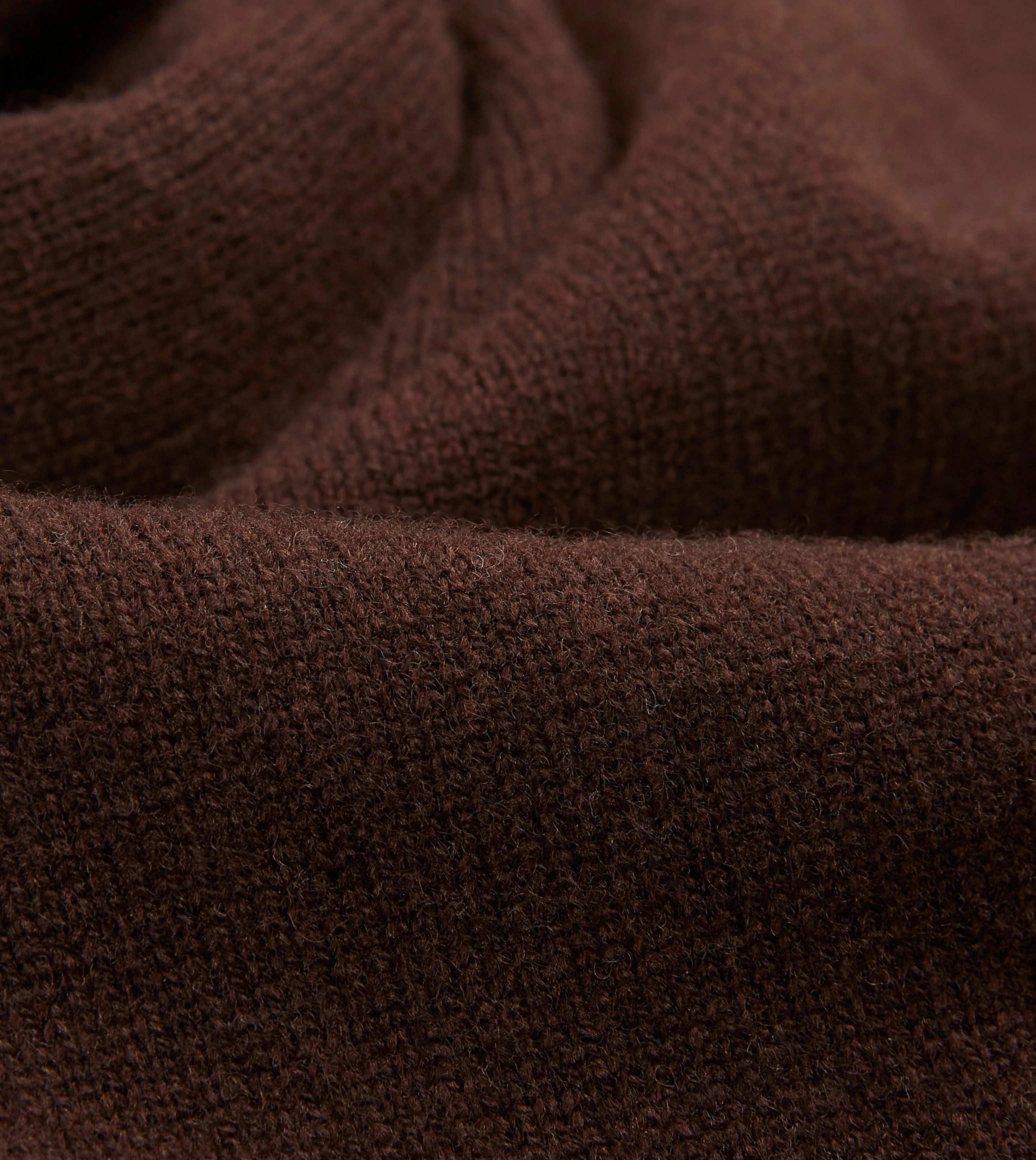 Brown Lambswool Sleeveless Cardigan Chilly Days