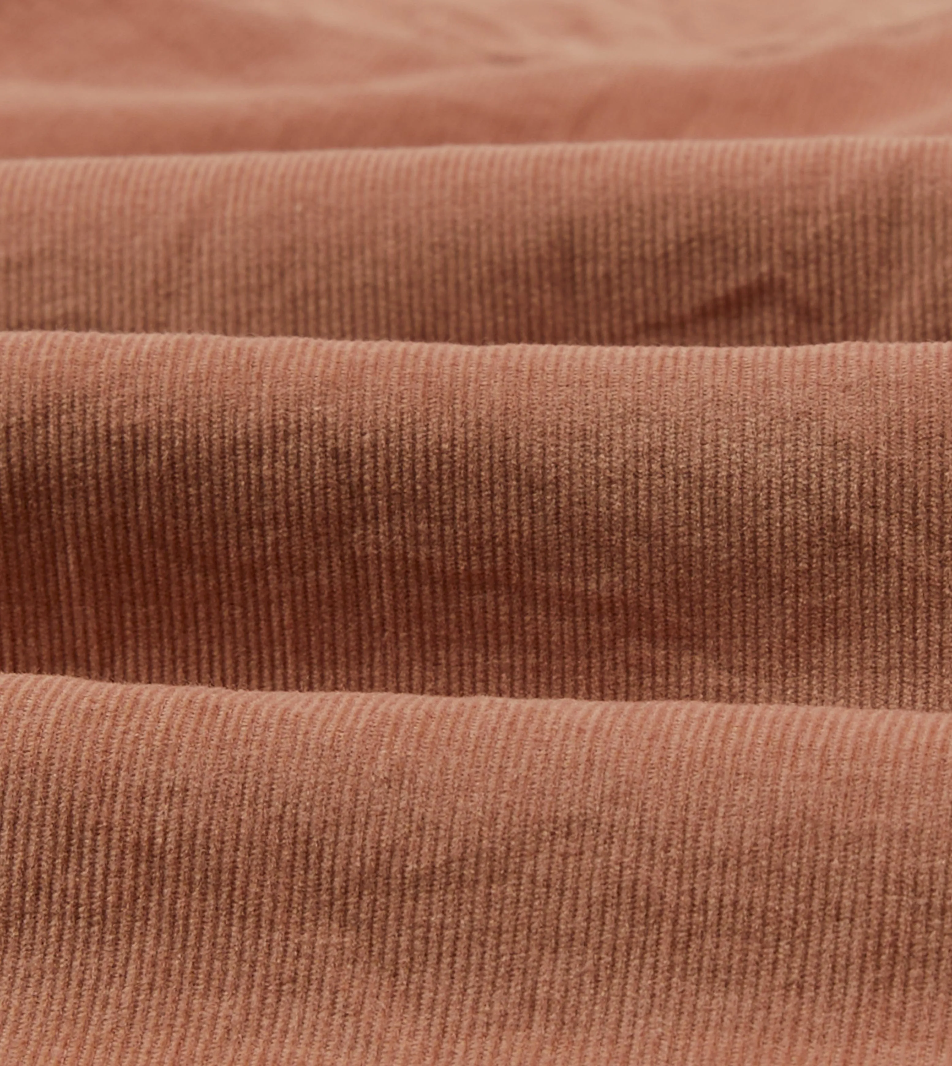 Washed Red Corduroy Two-Pocket Western Shirt Outdoor Outfit Style