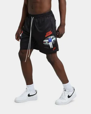 Lifted Anchors International Mesh Basketball Shorts Black Active Movement school outfit