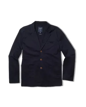 Thompson Flex Stretch Blazer - Dark Navy FullCoverageHood